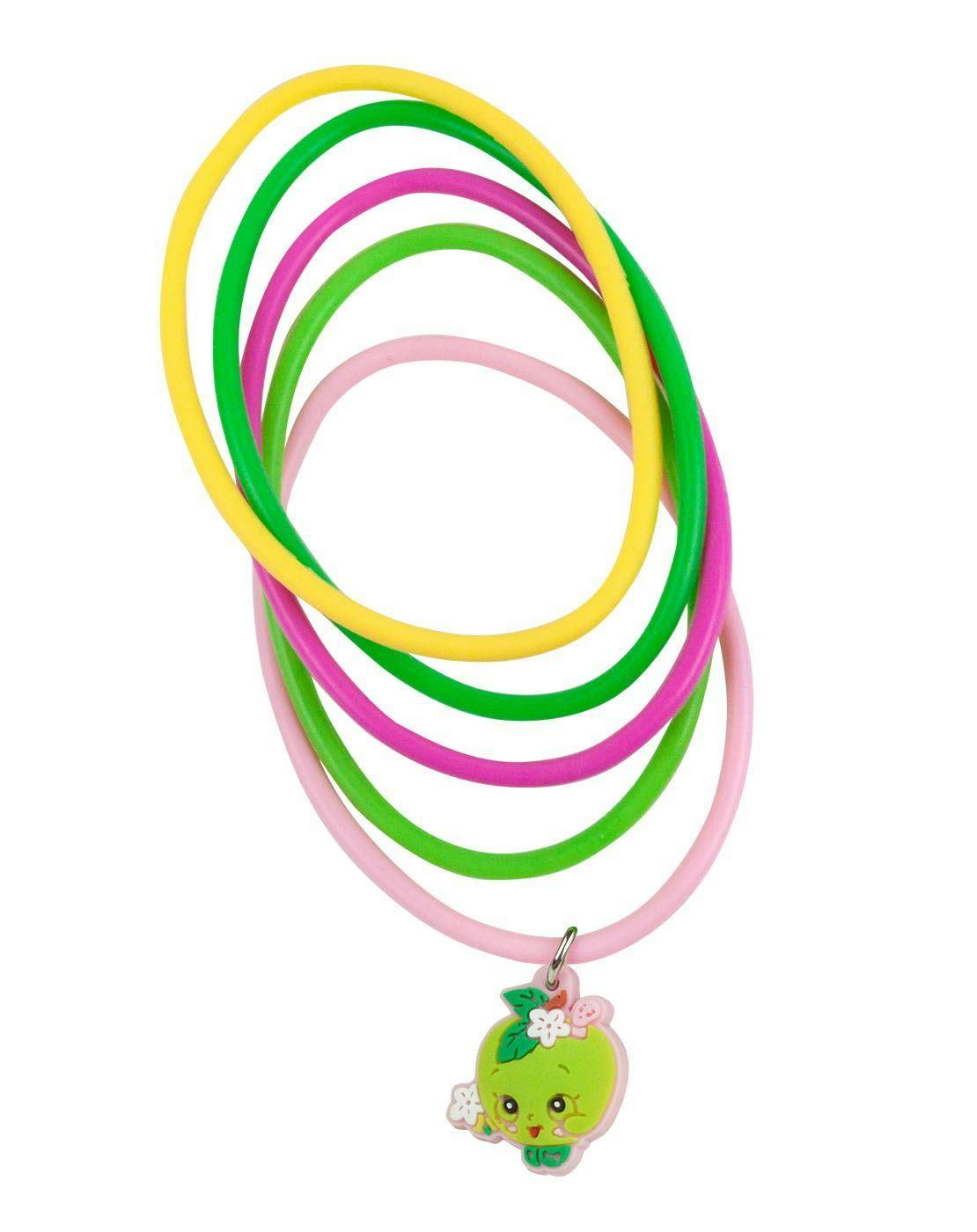 Vanilla Underground Girls Green Shopkins Apple Blossom Bracelet (One Size)