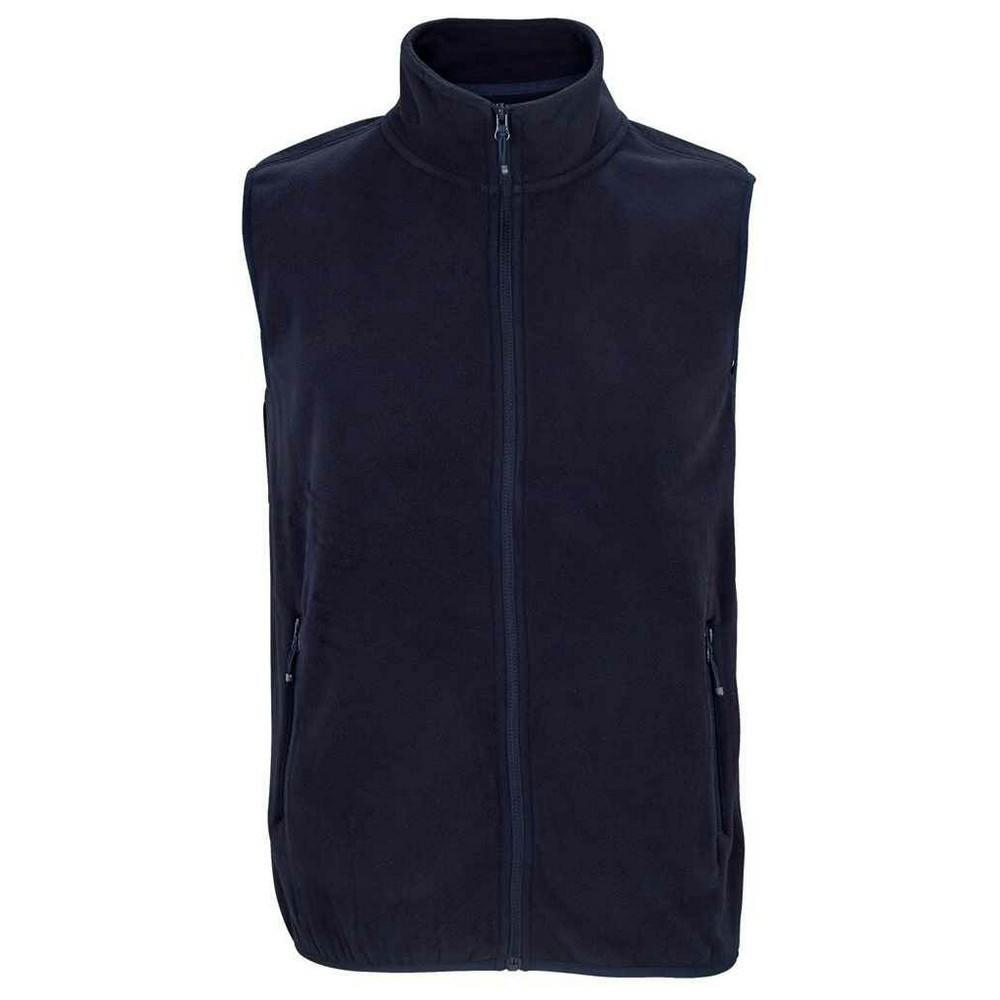 Sol's Men's Navy Factor Microfleece Body Warmer In | Size: 4XL - Image 2