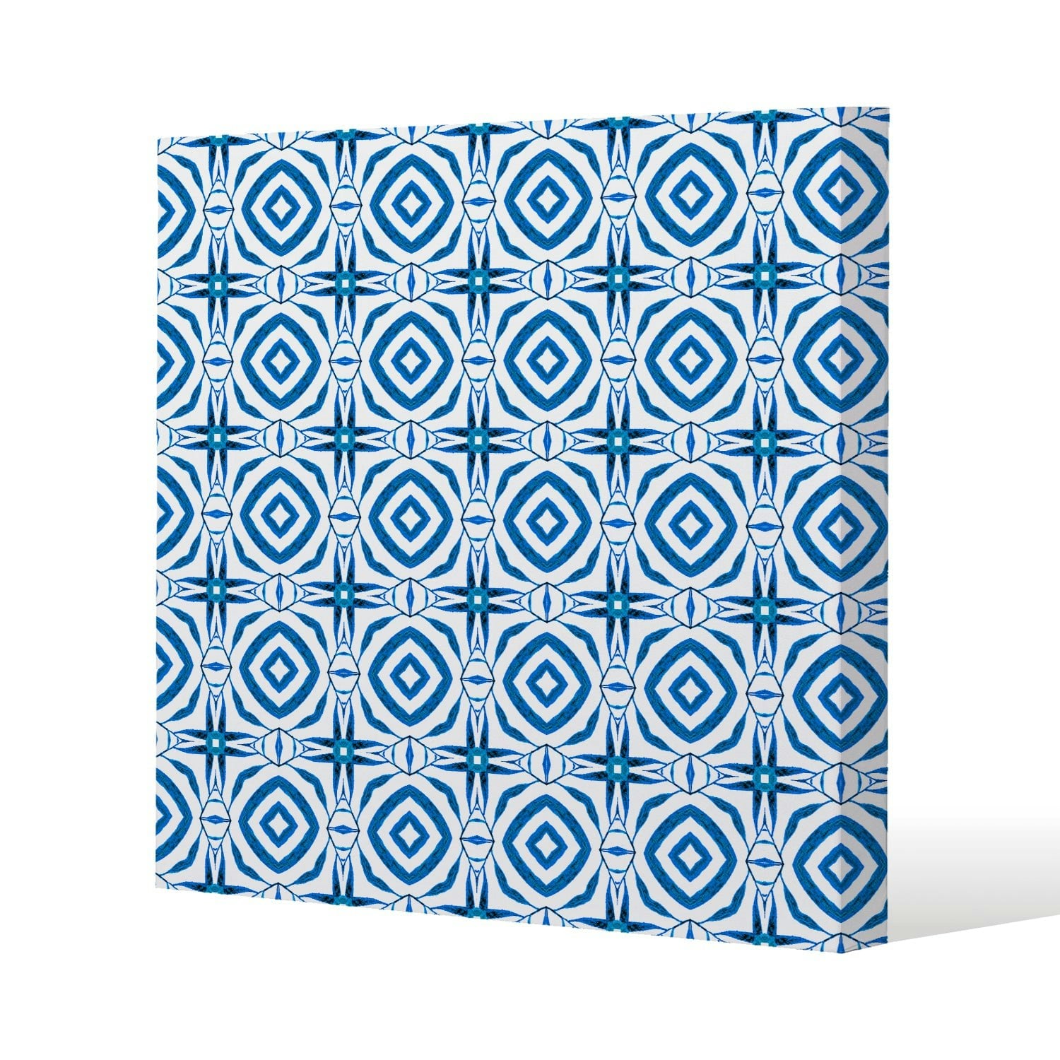 Rackhams Blue Powerful (Canvas Print) - 46 X 46 X 4Cm