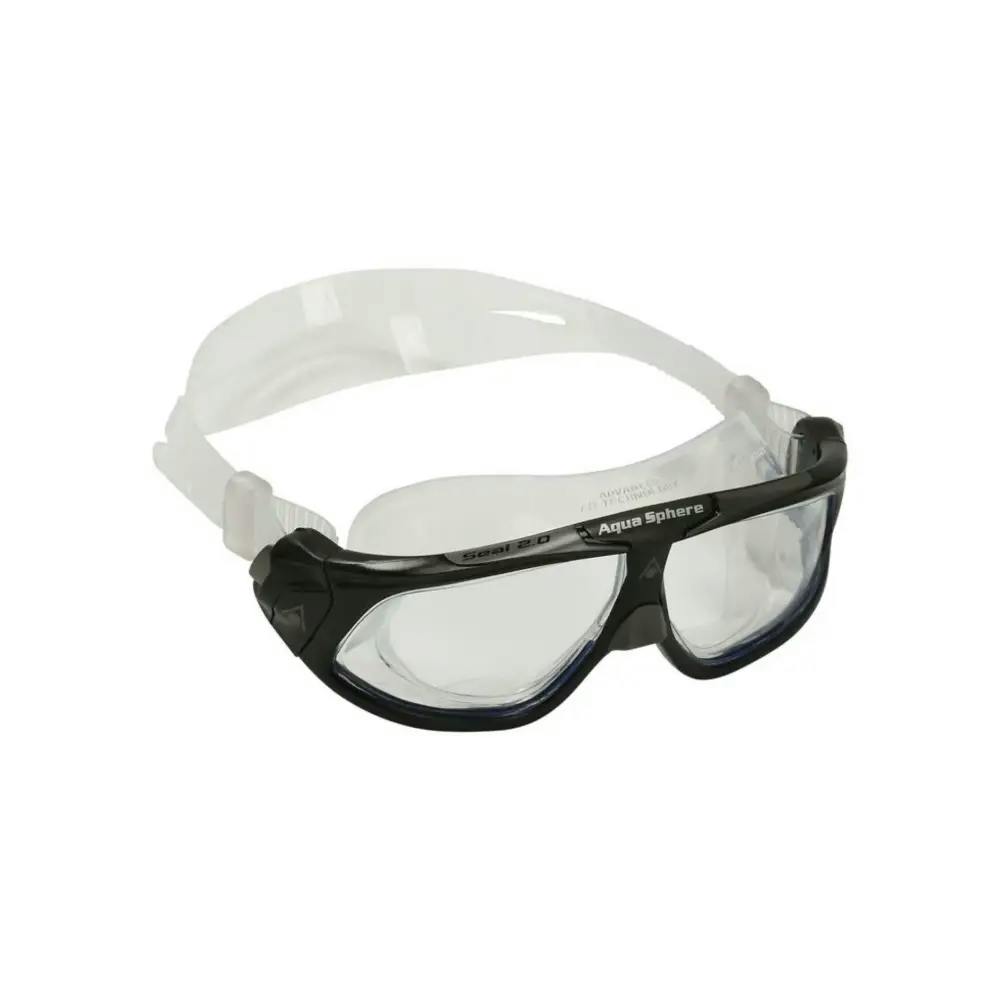 Aqua Sphere Black/Grey Aquasphere Seal 2.0 Swimming Goggle Mask