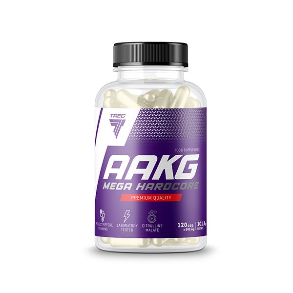 Trec Nutrition Aakg Mega Hardcore 120 Capsules - Image 4