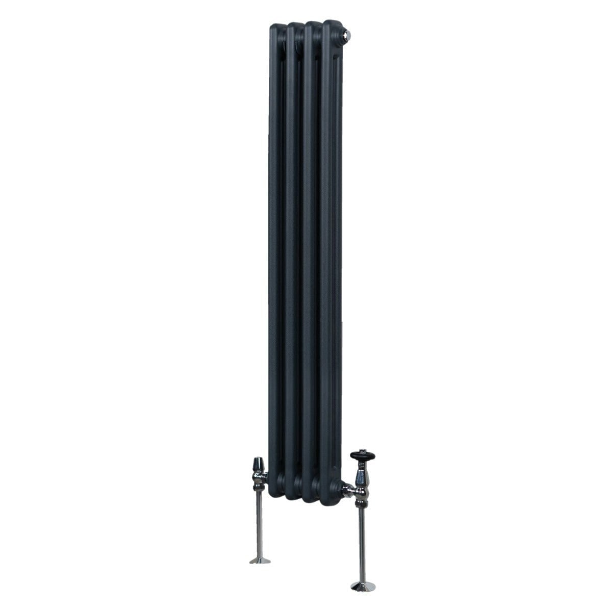 (1500Mm X 202Mm, Grey) Traditional 2 Column Radiator Heater - Image 2