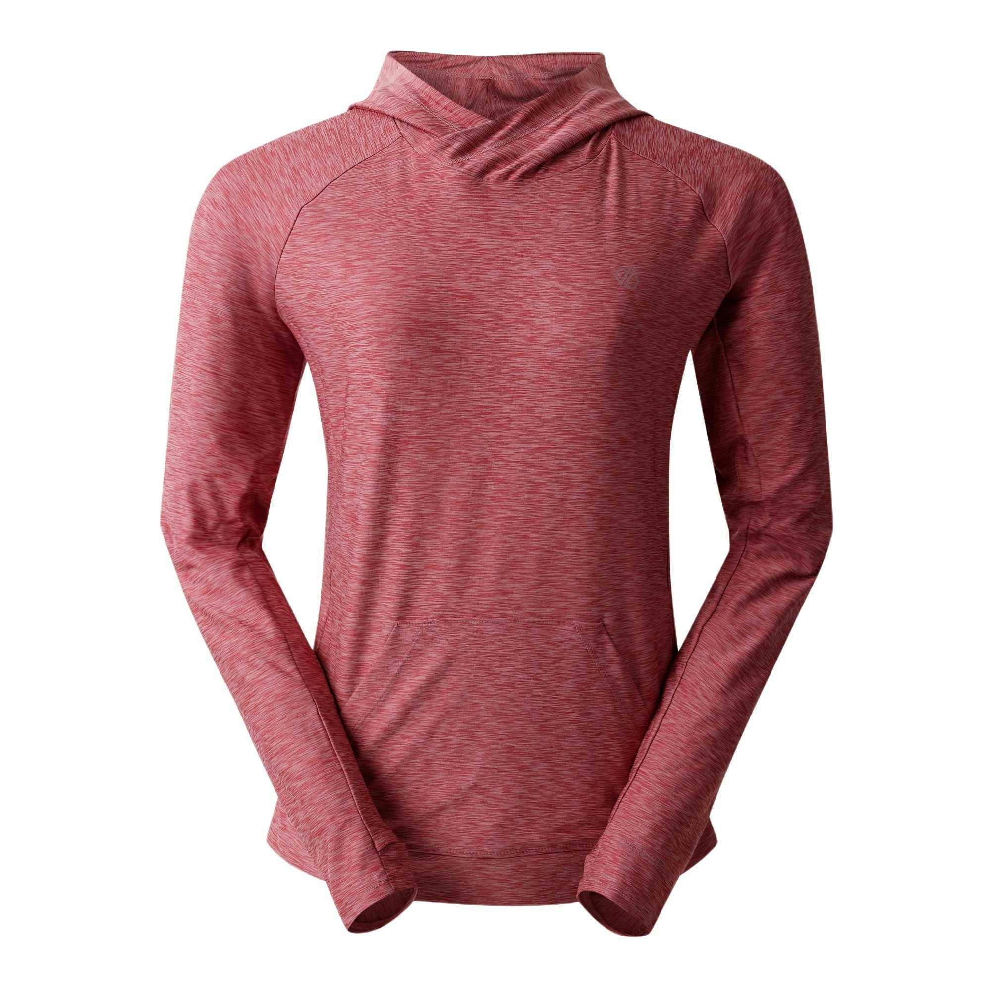 Dare 2B Women's Sprint City Lightweight Hoodie - Lilas Marl - 10 Uk - Lilas Marl - 91% Polyester/9% Elastane