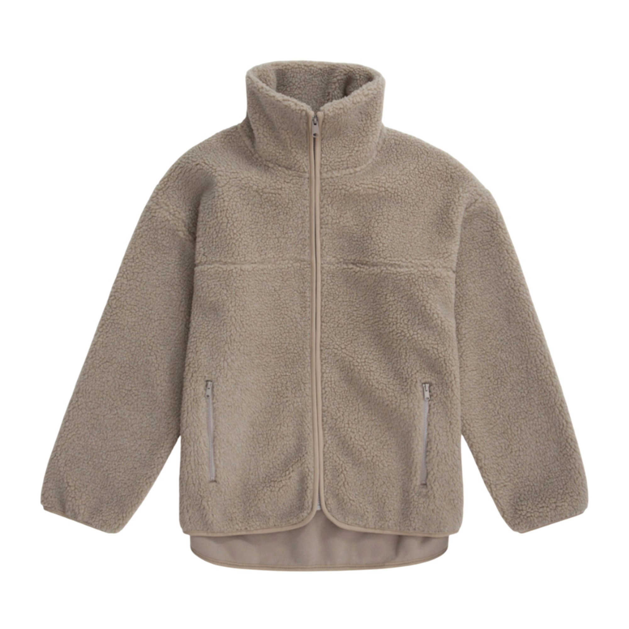 Animal Women's Beige Anna Borg Full Zip Fleece Jacket - 20 Uk