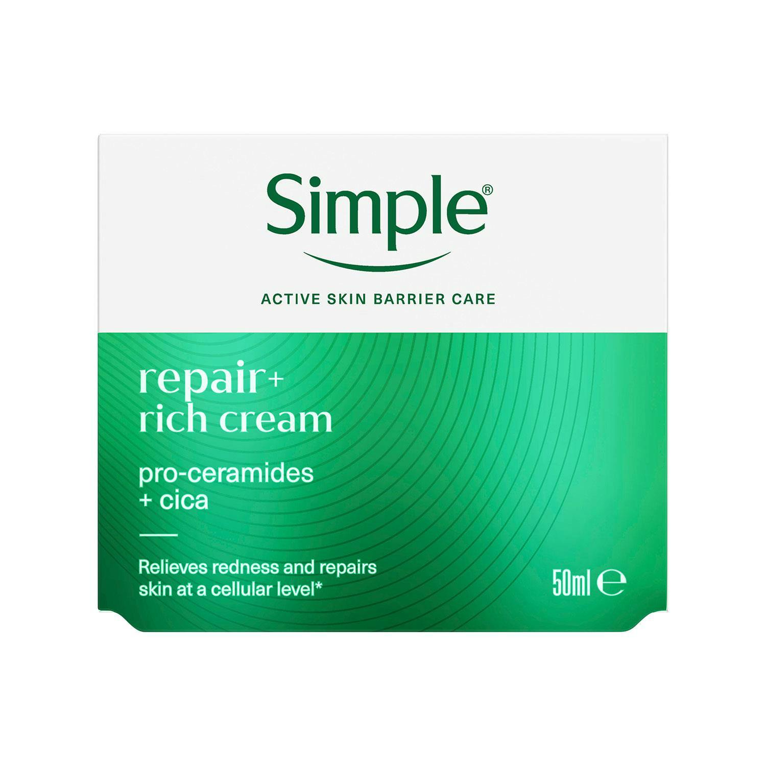 Simple Repair+ Facial Moisturiser 50 Ml - Image 2
