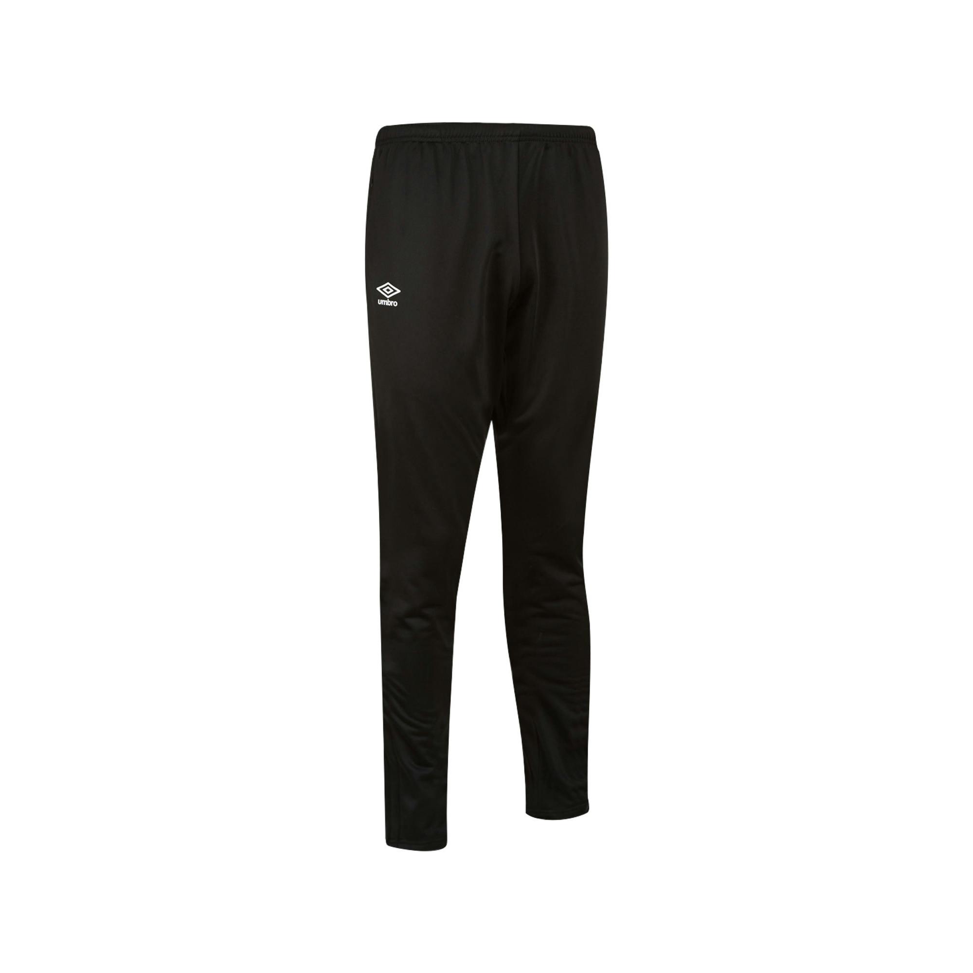 Umbro Black Childrens/Kids Club Essential Jogging Bottoms - 11-12 Years - 100% Polyester