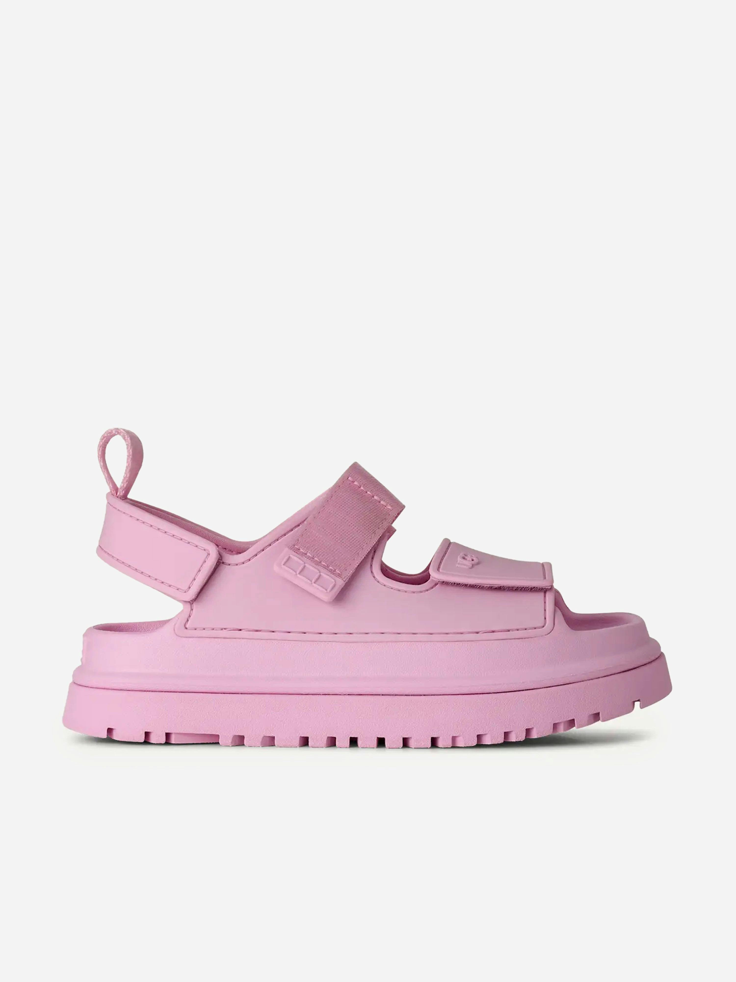 Ugg Girls Pink Goldenglow Sandals In - Eu 37 Uk 4 - Us 4.5