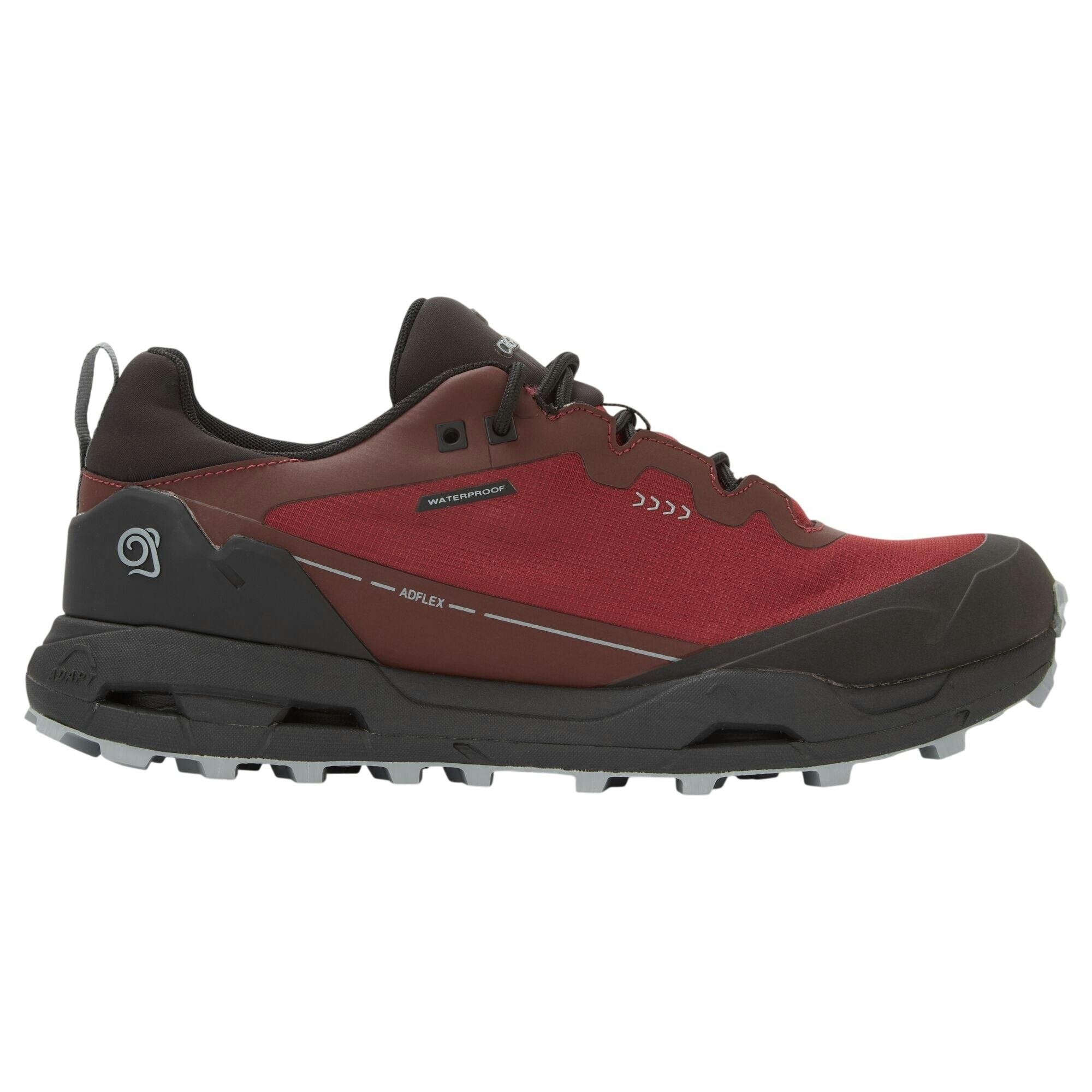 Craghoppers Unisex Black Adult Adflex Low 2 Trainers - Fired Brick/ - 10 Uk - Fired Brick/ - 100% Mixed