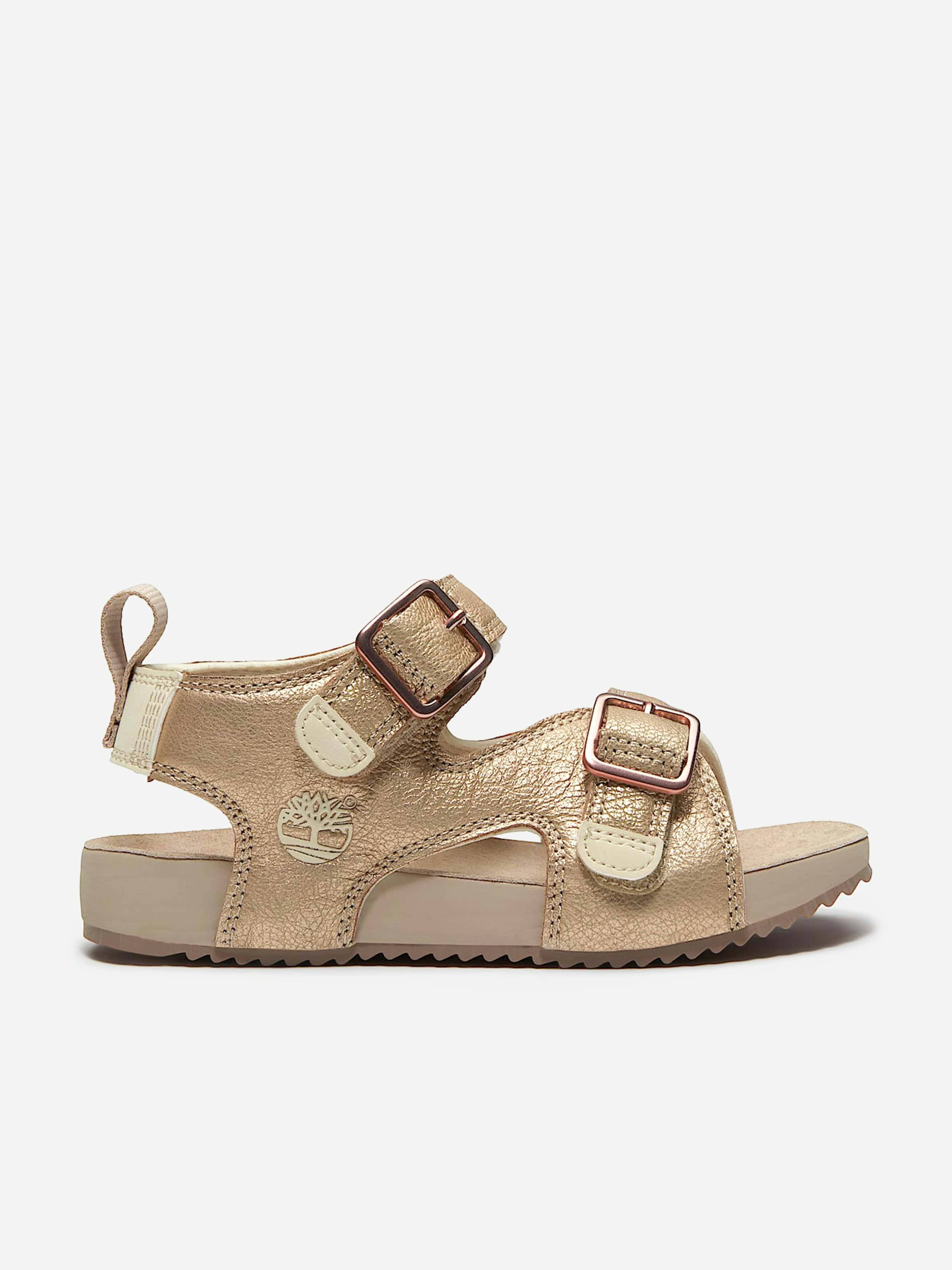 Timberland Girls Pink Castle Island Backstrap Sandals In - Eu 27 Uk 9.5 Us 10
