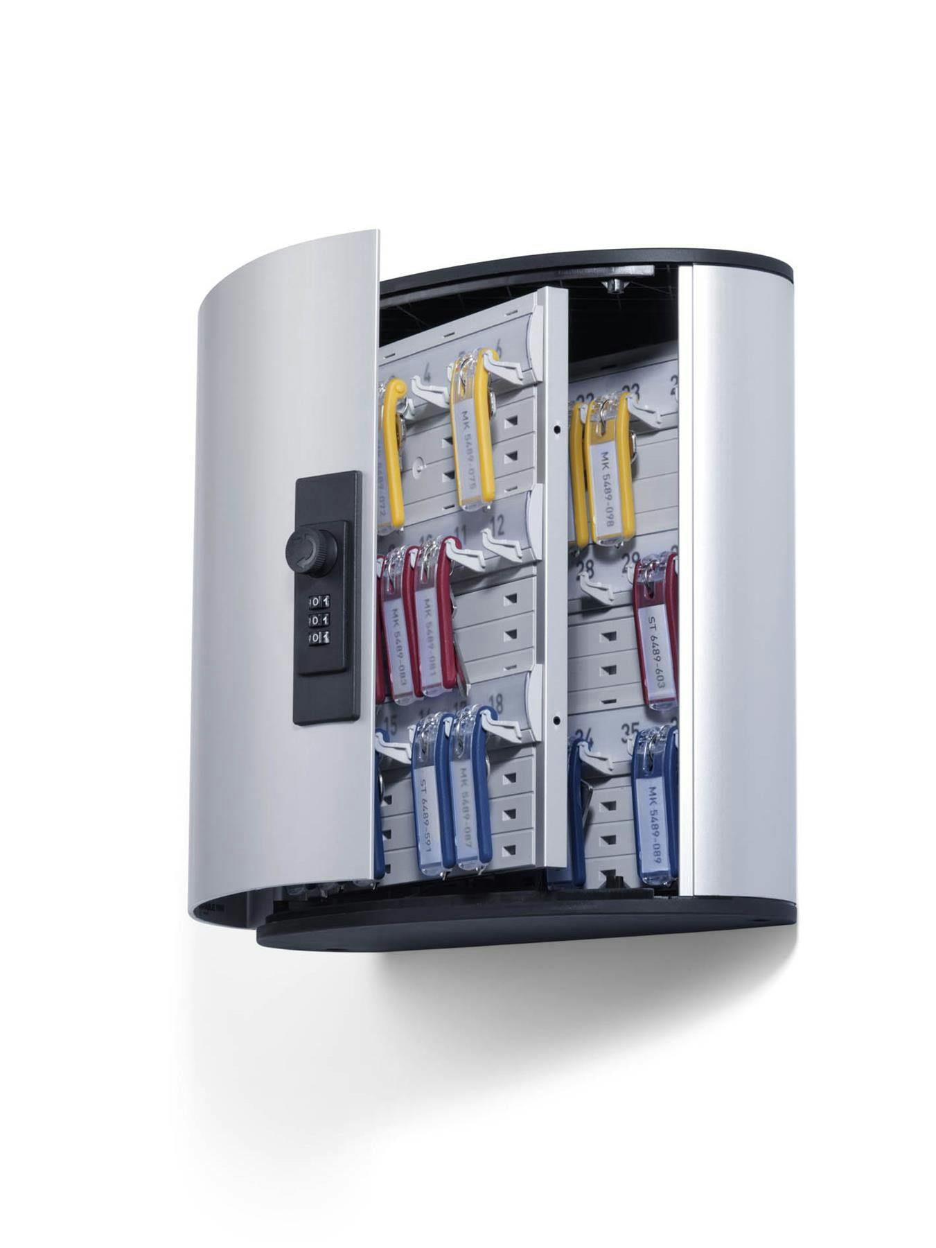 Rackhams Key Safe 36 Combination Lock Box | Holds 36 Keys | Includes 6 Key Clips