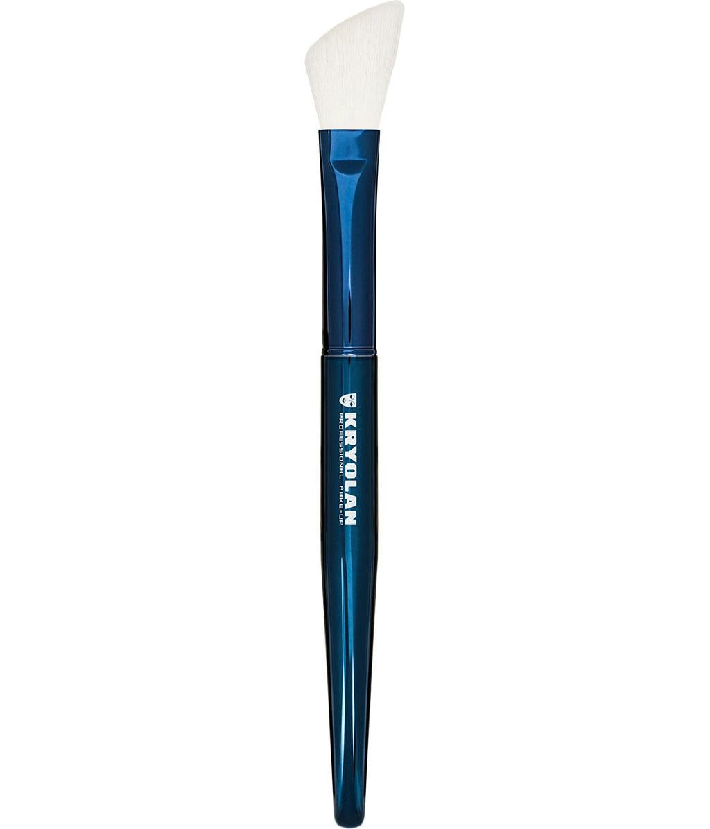 Kryolan Blue Master Contoured Blusher Brush