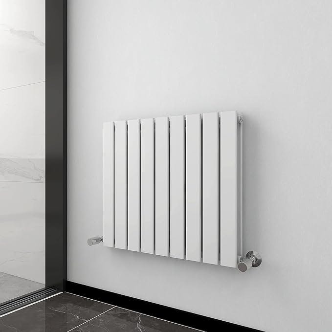 Mcc Direct Anthracite Radiator Double Panel 600X612mm Flat Panel Vertical Column Radiator