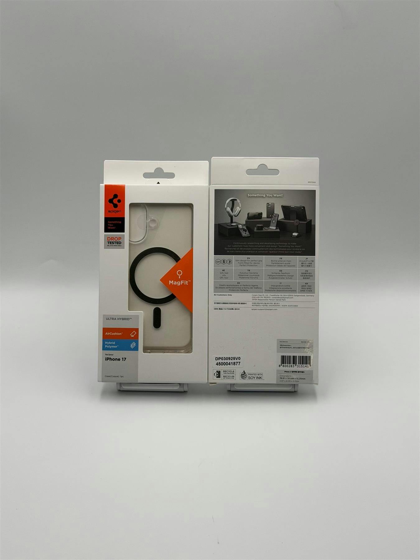 Spigen Gold Ultra Hybrid Magsafe Case For Iphone 17 6.3" Clear/ - Acs10382