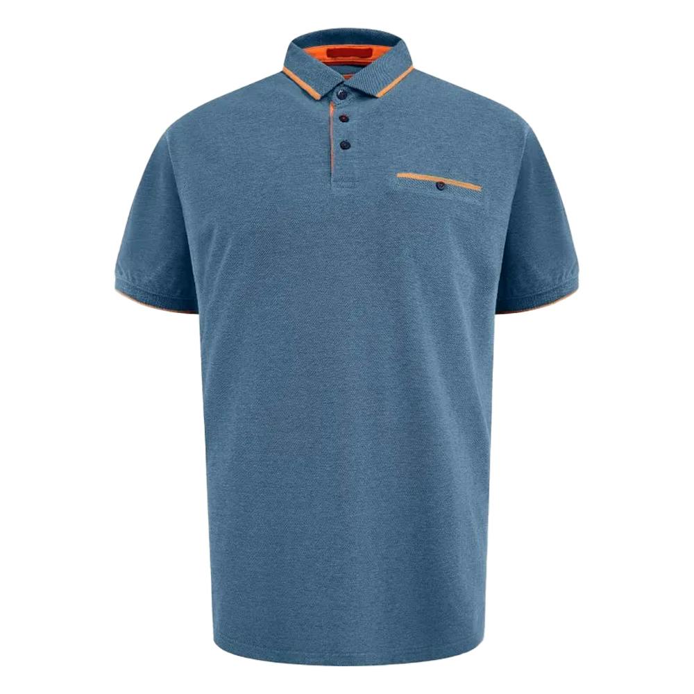Duke Men's Harvey D555 Pique Kingsize Polo Shirt - Teal - 5XL - Teal - 100% Mixed