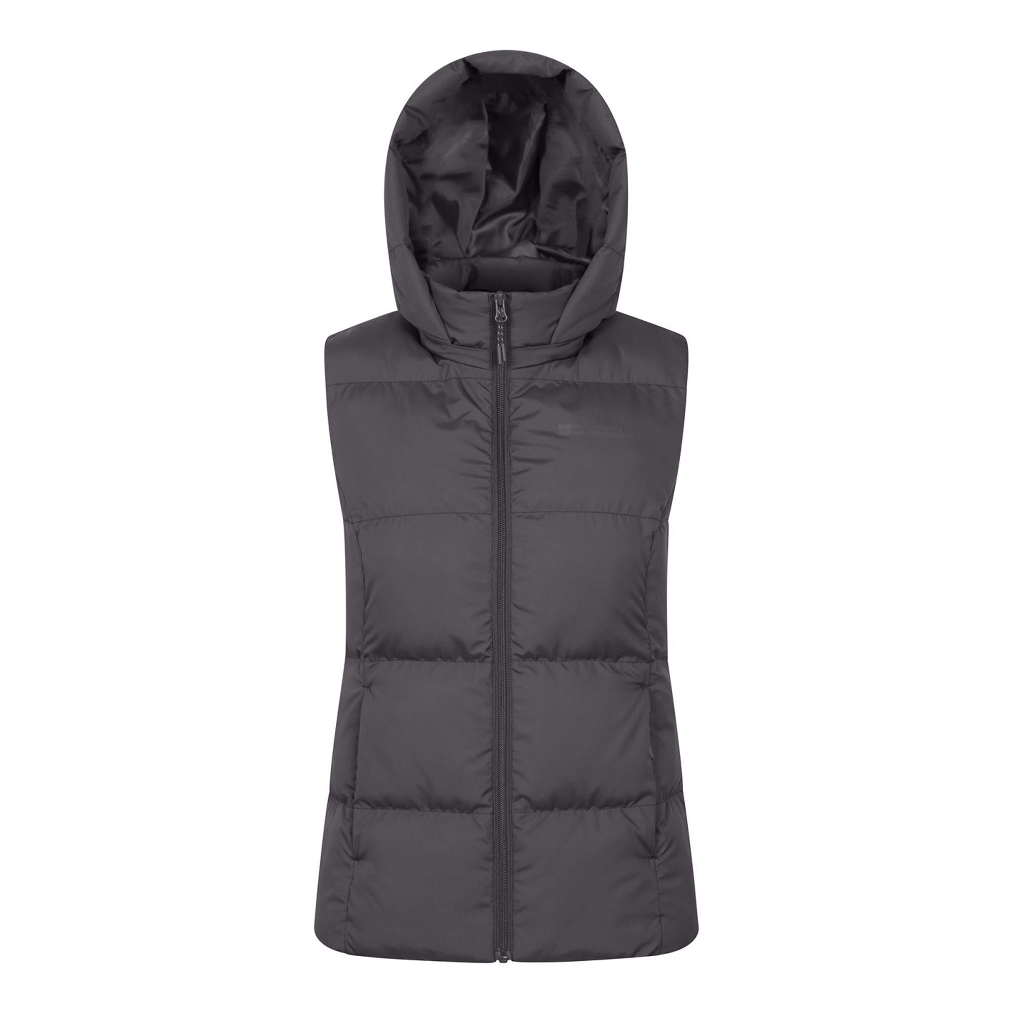 Mountain Warehouse Women's Dark/Grey Astral Ii Padded Gilet - 12 Uk - 100% Polyester