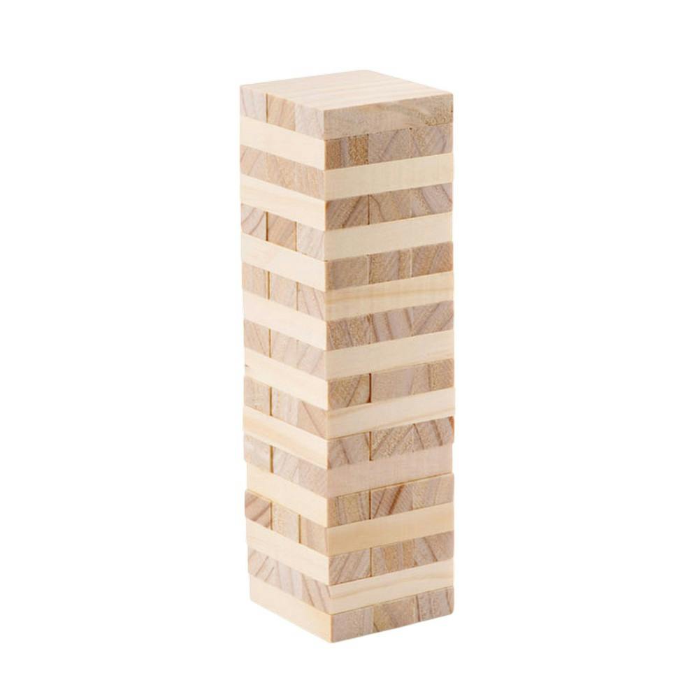 Midocean Pisa Wooden Topple Tower - Wood