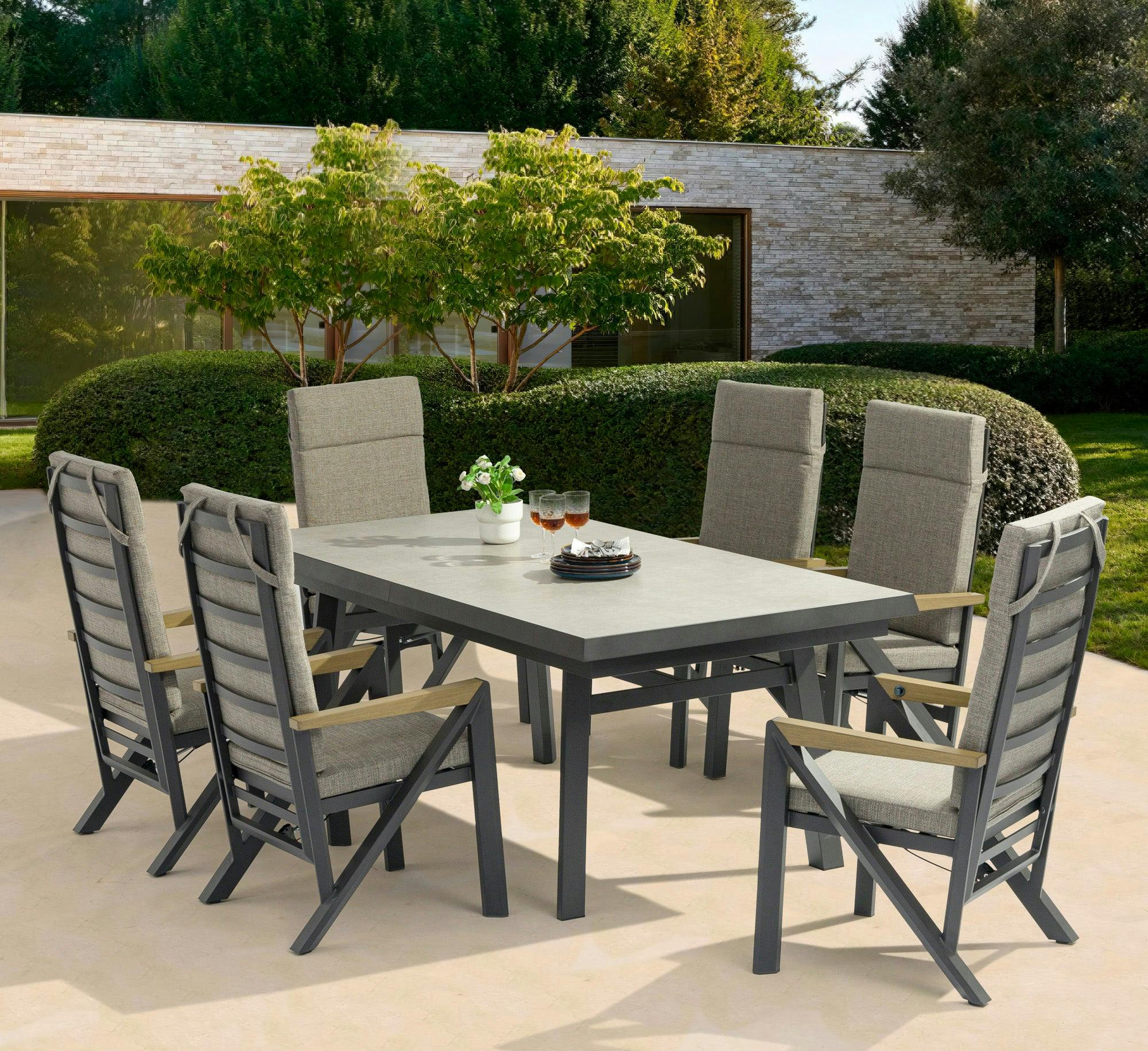 Glendale Darwin 6-Seater Corner Dining Set | Garden Furniture Shop