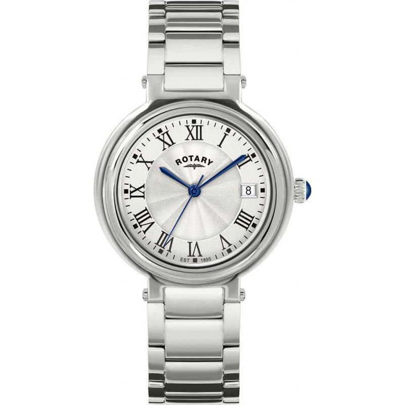 Rotary Women's Silver Rlb10009-70 Heritage 34Mm Quartz Watch In - Image 3