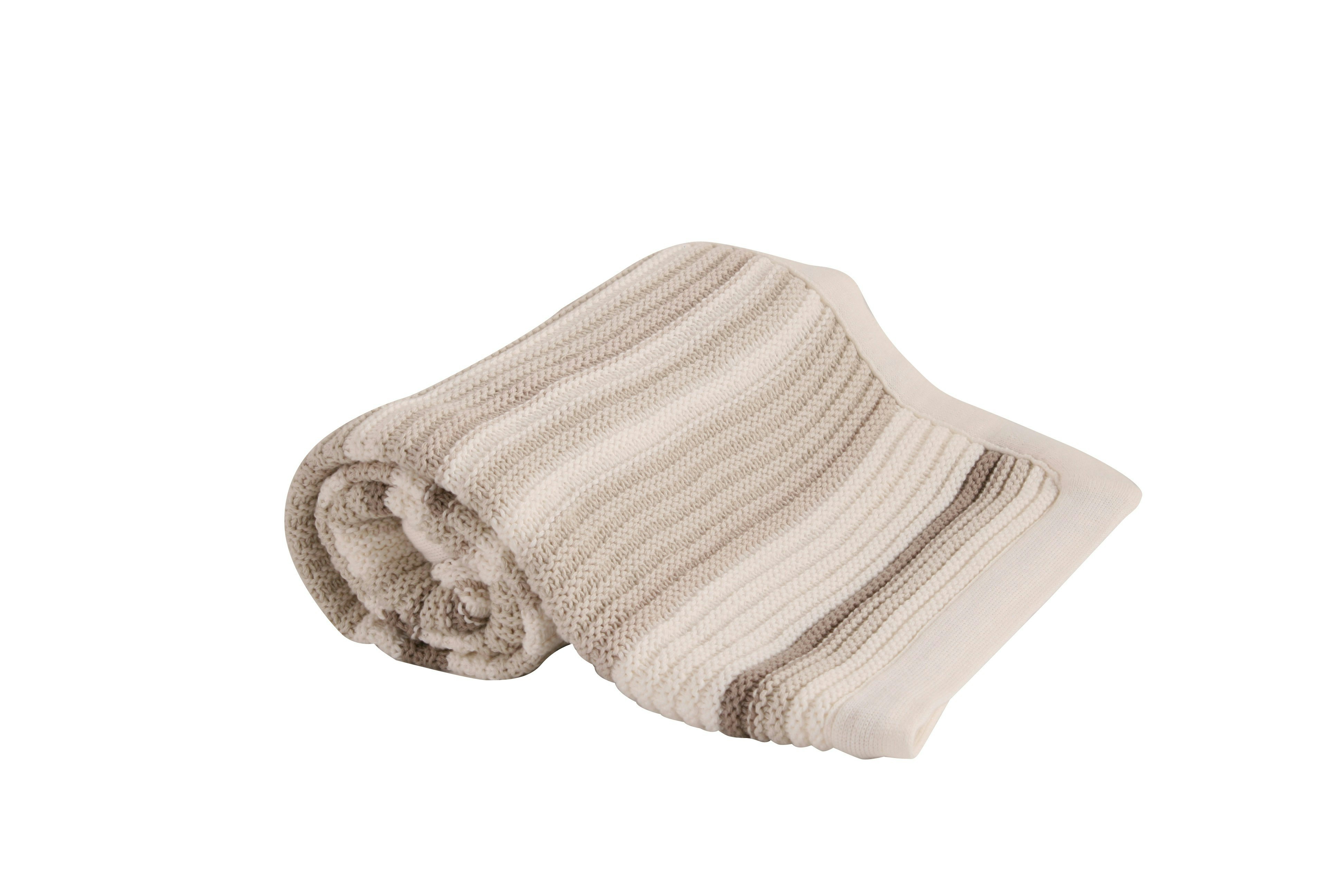 Rackhams Cream Chunky Knit Baby Blanket - 70Cm X 90Cm - 70Cm X 90Cm - Blanket