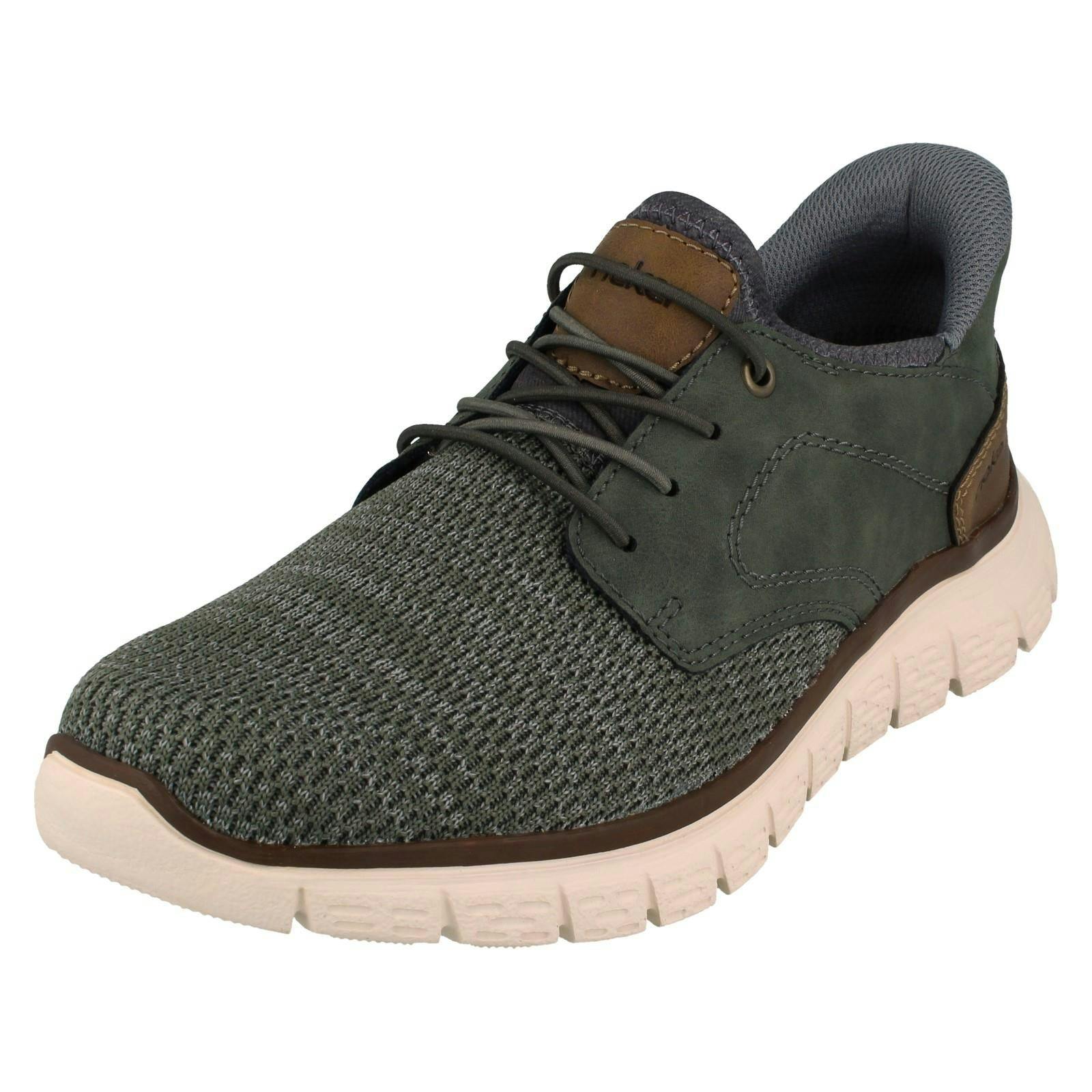 Rieker Men's Green Ready2go Slip On Casual Trainers B6658 - Uk 9