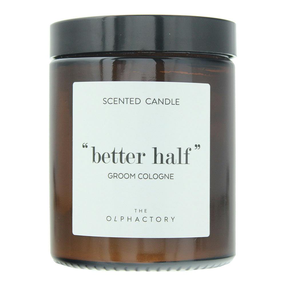 The Olphactory Better Half Groom Cologne Scented Candle 135G