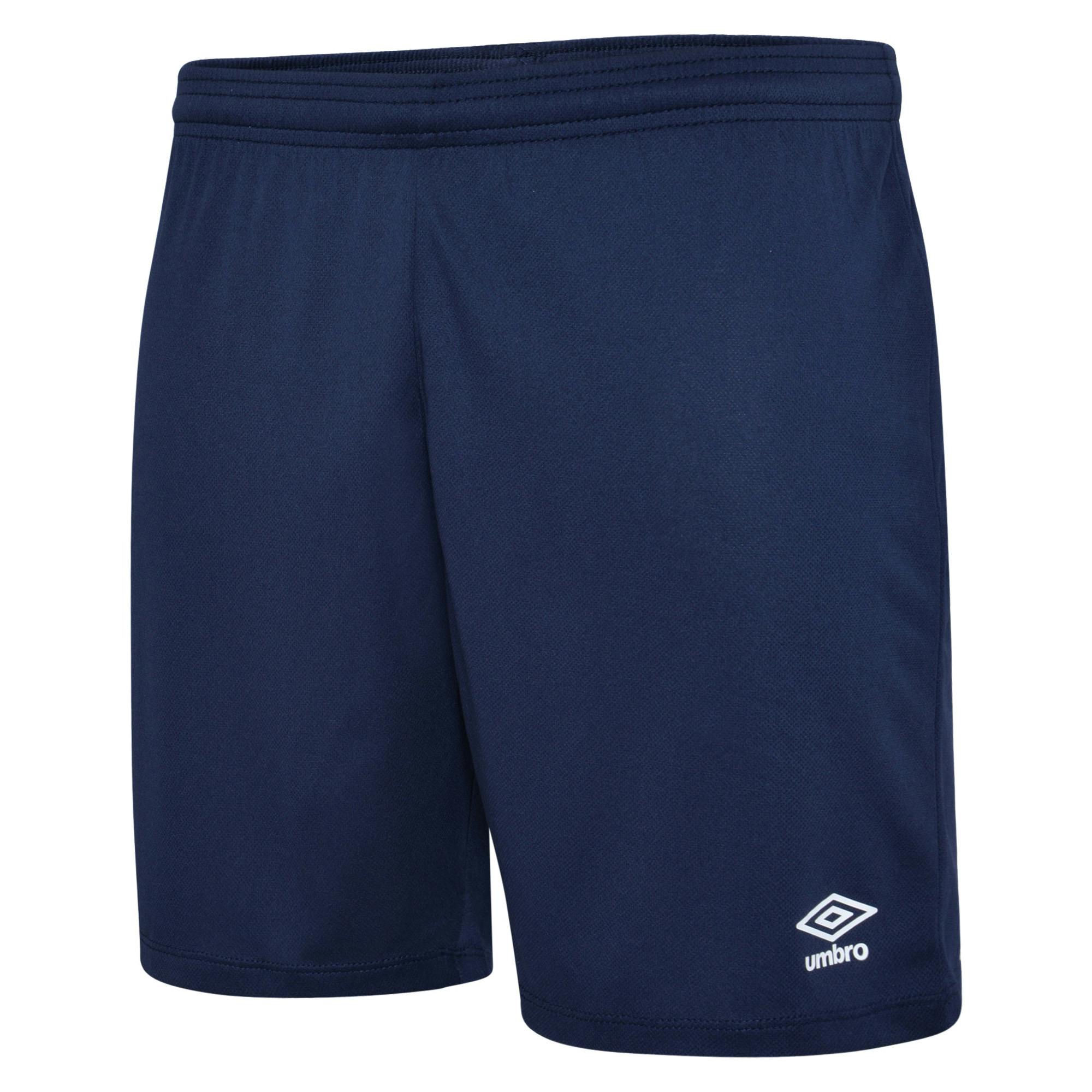 Umbro Dark Childrens/Kids Club Ii Shorts - Navy - 13 Years - Navy - 100% Polyester
