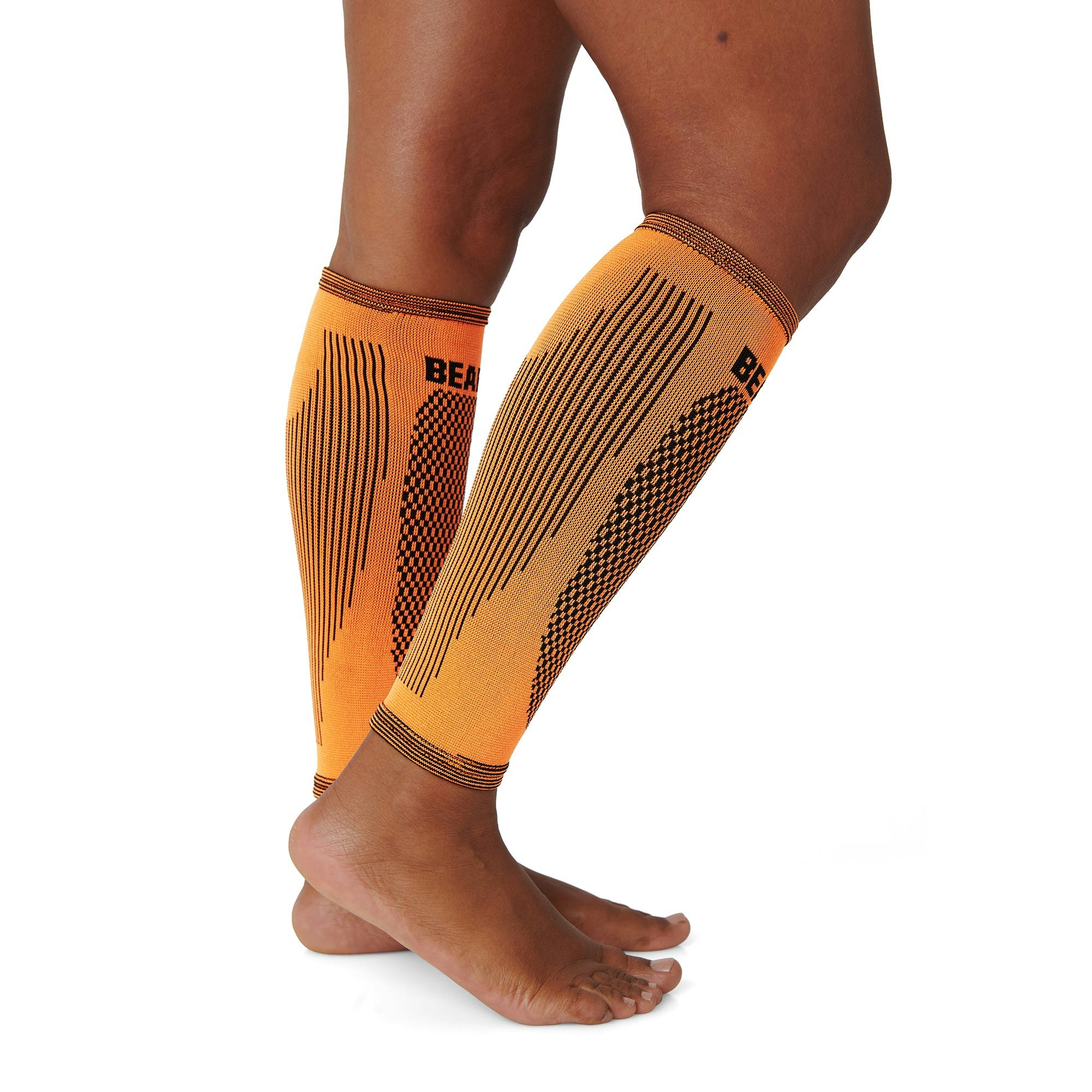 Bearhug Pair Of Calf Compression Support Sleeves For Shin Splint Pain Relief - Small