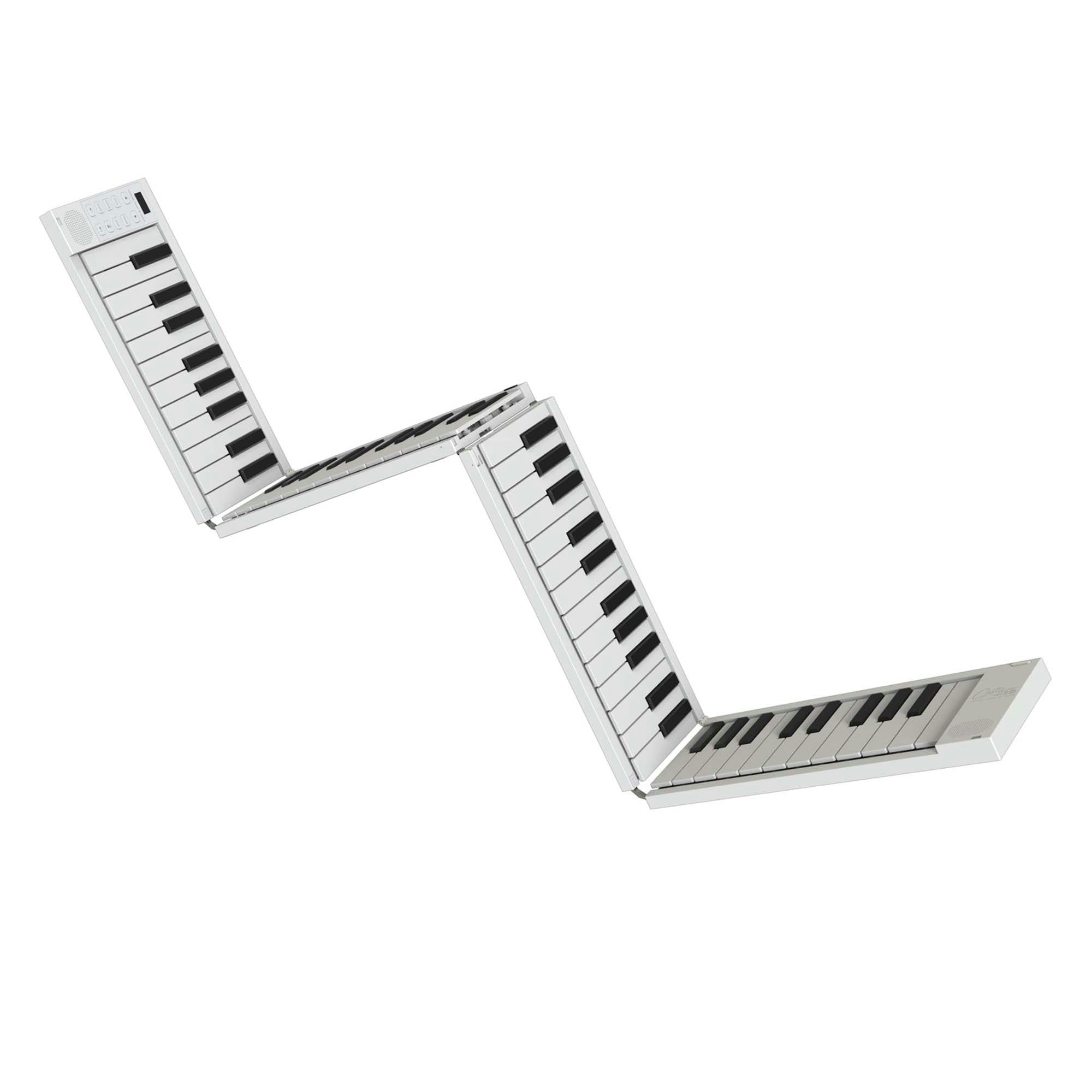 Carry-On White 88 Key Touch Sensitive Folding Piano