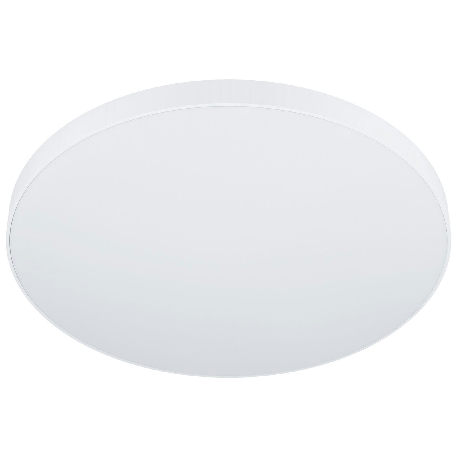 Rackhams Light/White Flush Ceiling Colour Shade Plastic Bulb Led 36W Included