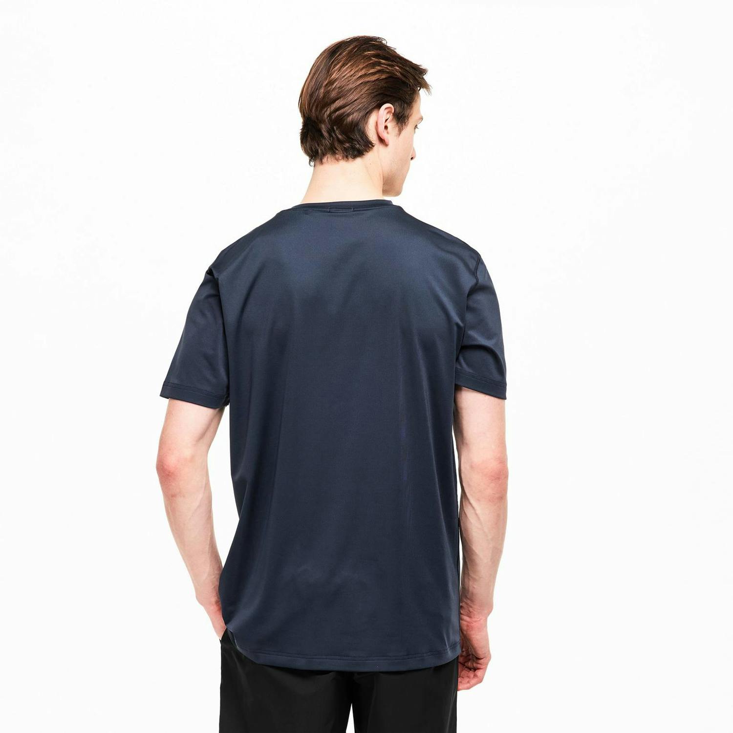 Boss Men's Competition Logo Crew Neck T-Shirt - Navy - L - Navy - 100% Cotton