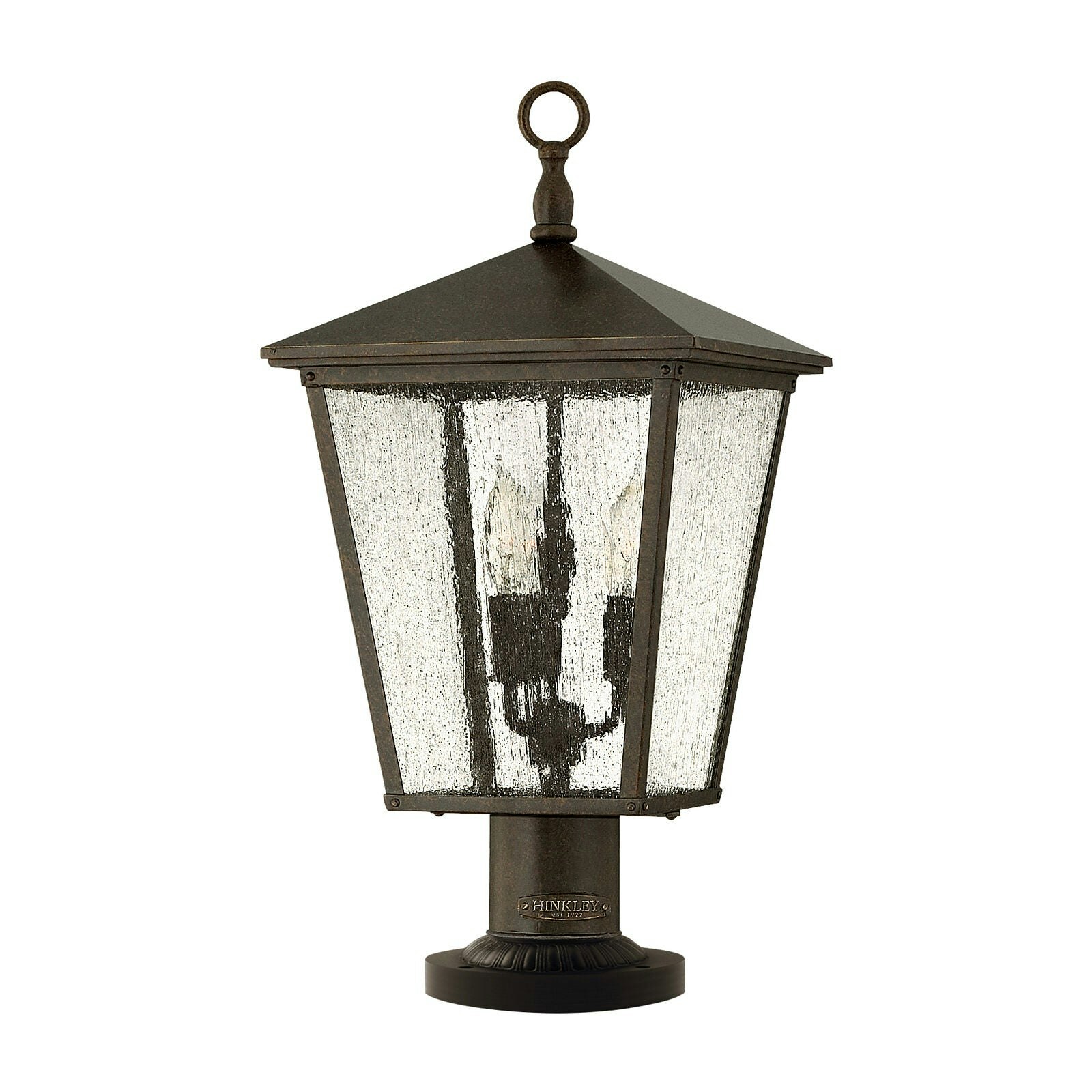 Rackhams Bronze Outdoor Ip44 Bulb Wall Ground Pedestal Regency Led E14 60W Size 3