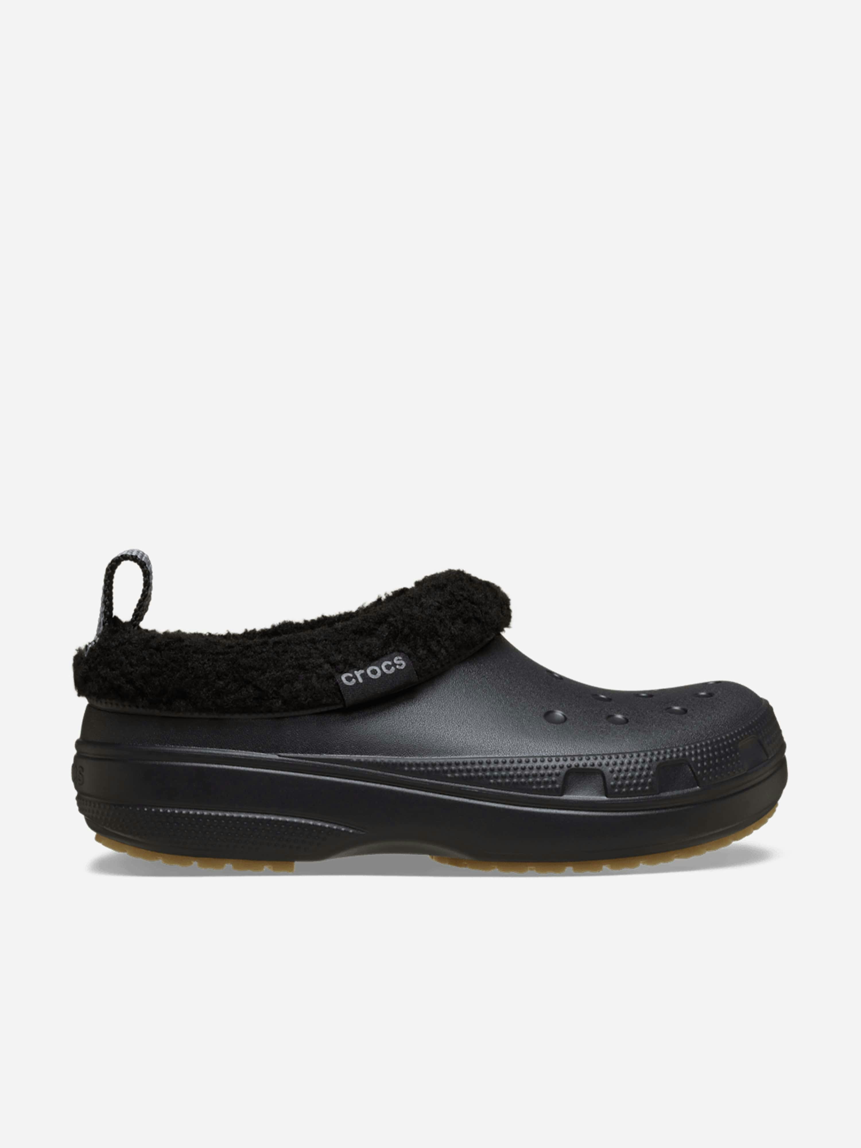 Crocs Unisex Kids Black Kids Classic Lined Shorty Clog In - Eu 38 - 39 Uk 6 Us 8