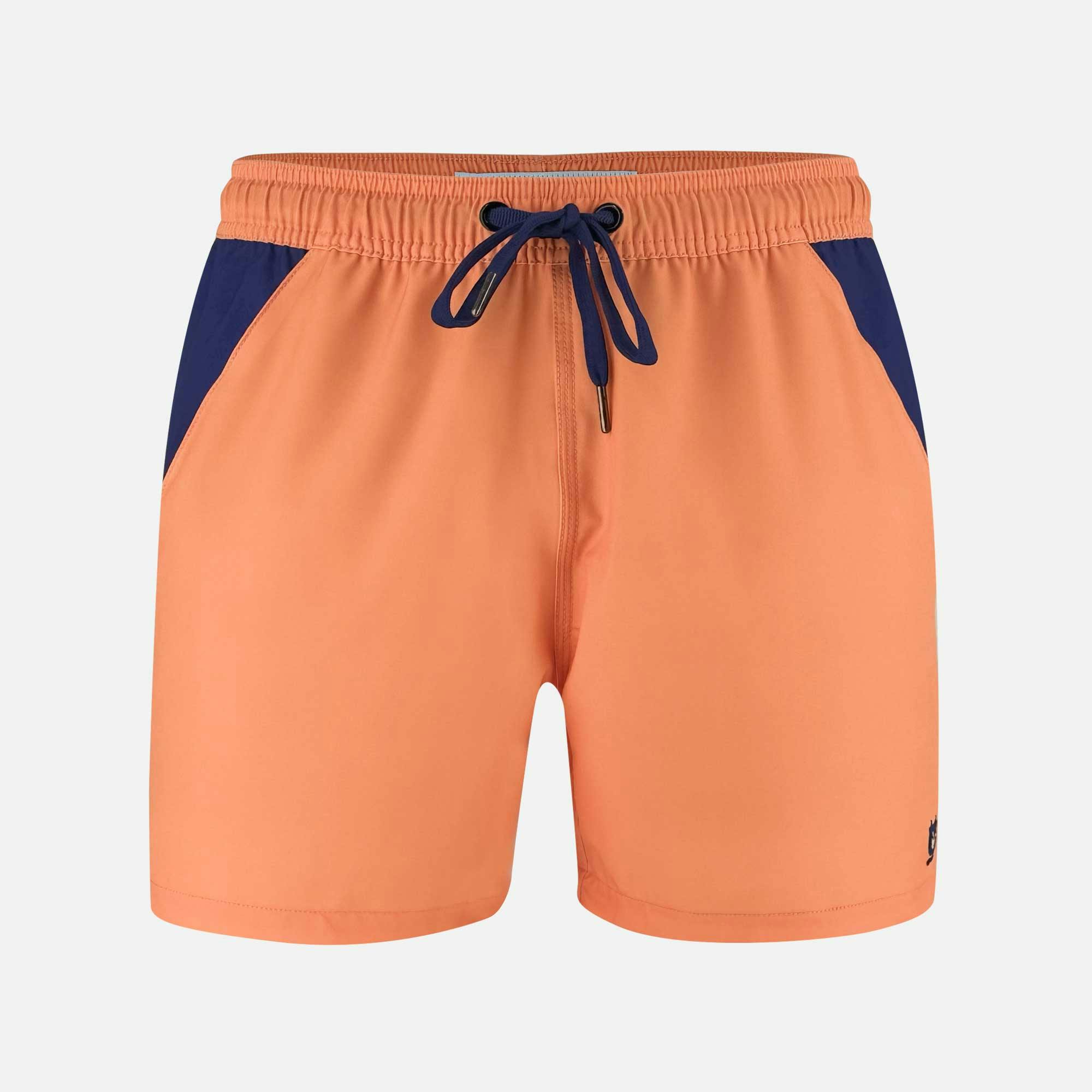 Randy Cow Men's Coral - Swim Shorts - Xs
