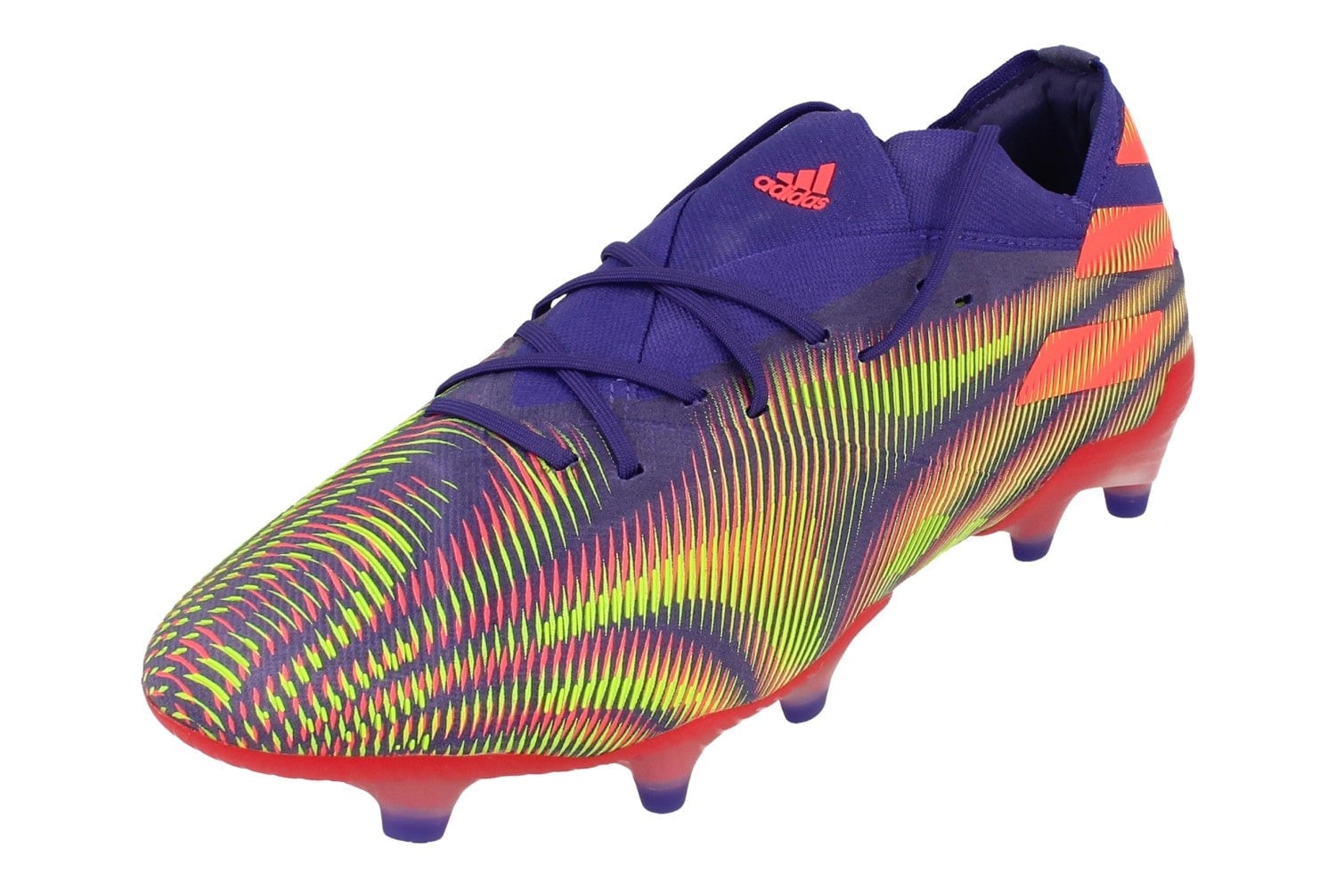 Adidas Men's Blue/Pink Nemeziz .1 Fg Football Boots Eh0760 - Uk 11.5 | Us 12 | Eu 46 2/3