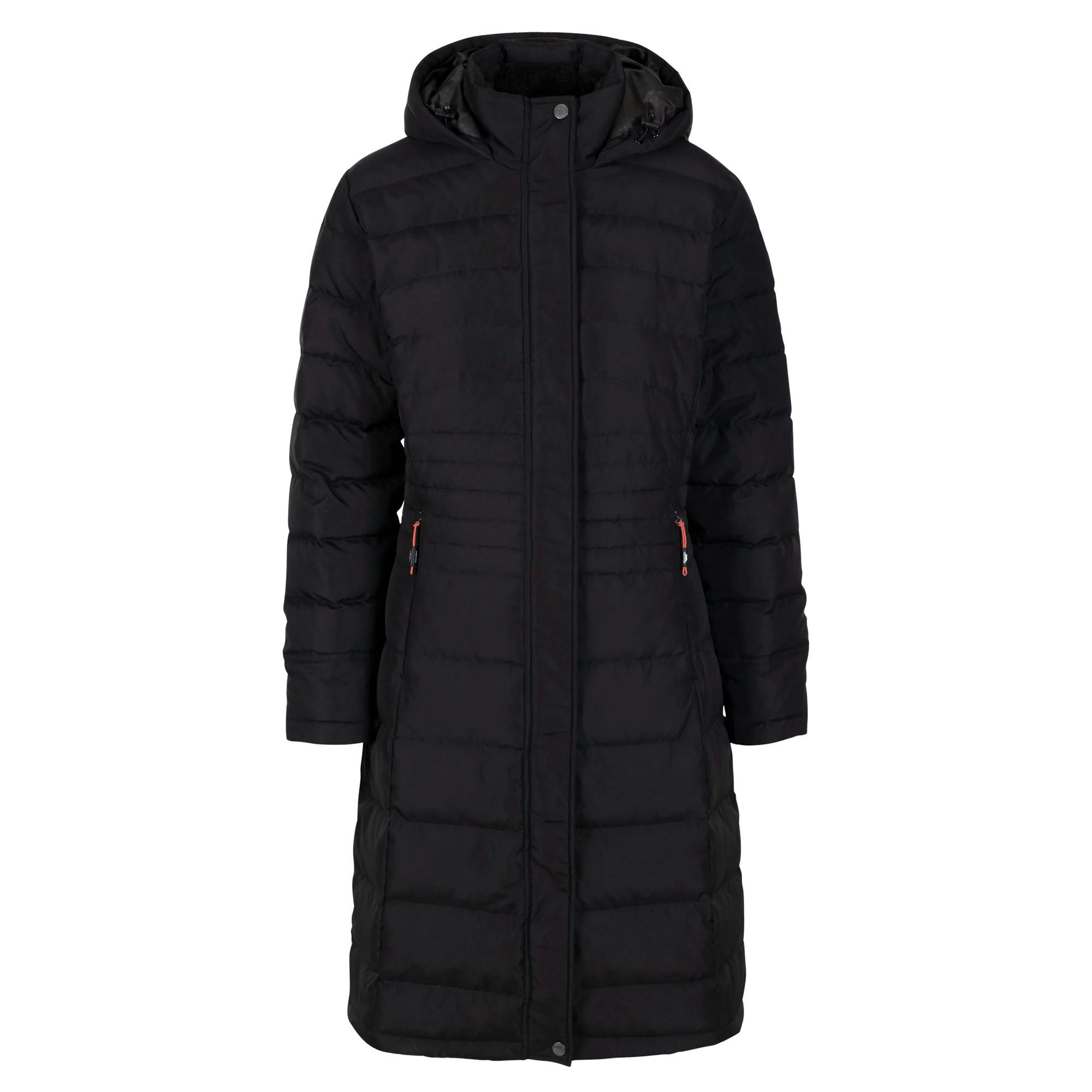 Trespass Women's Black Bitsy Down Jacket - Xl - 100% Polyester