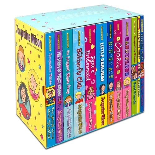 Corgi Jacqueline Wilson 12 Book Set (Double Act, Candyfloss, Rent A Bridesmaid, Cookie, Little Darlings)