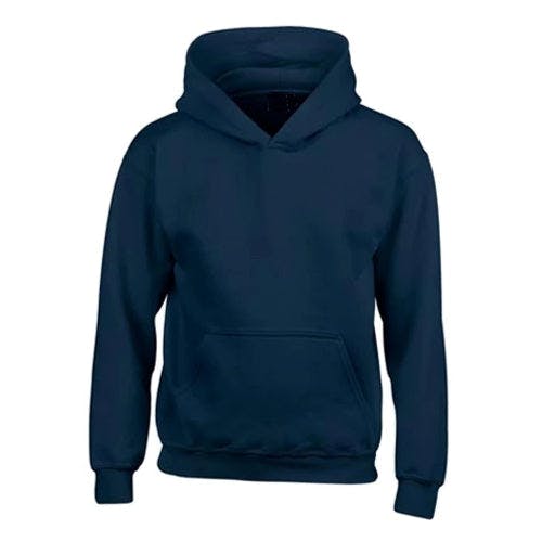 Coolandnew Kids Urban Road Plain Hoodie - Navy - 13 Years