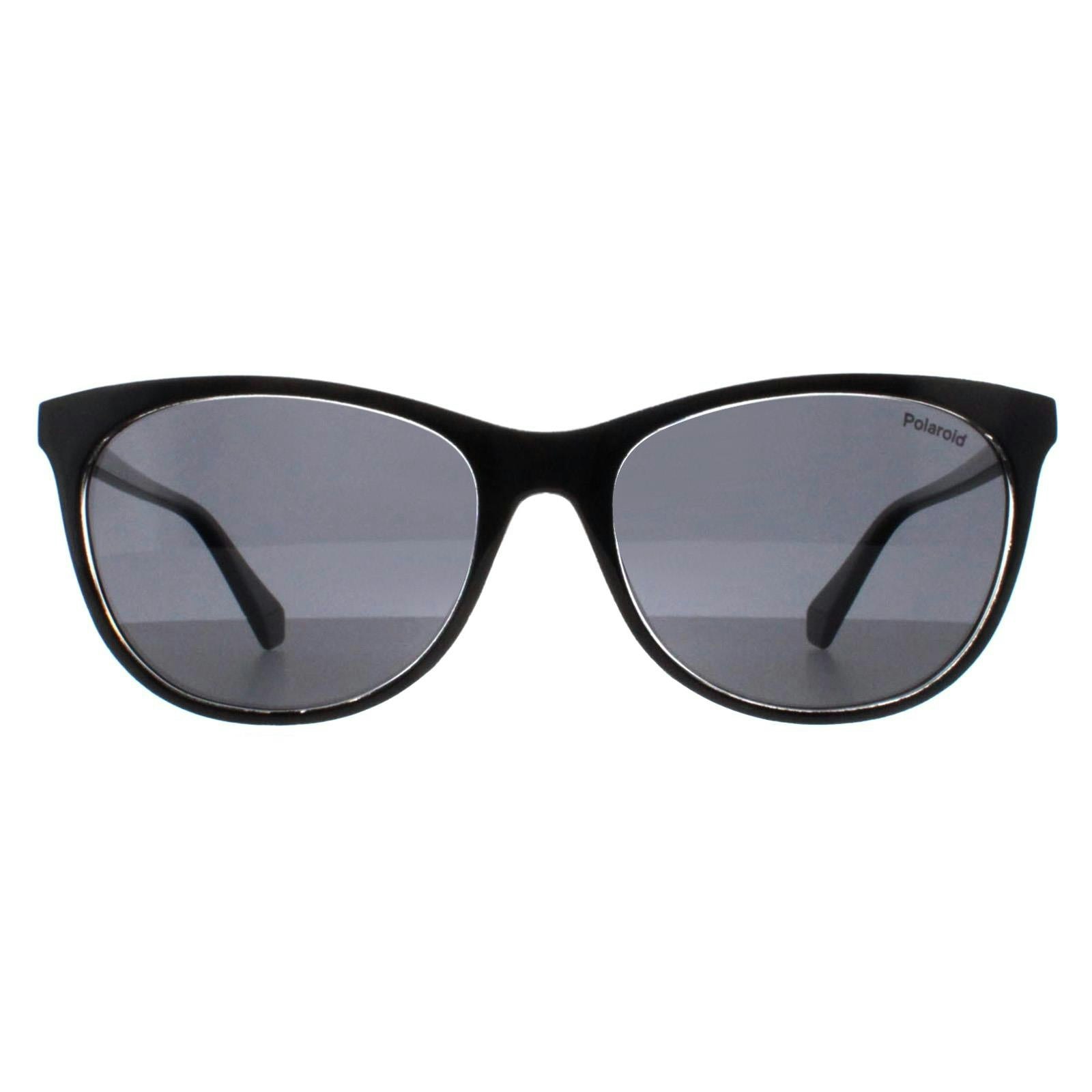 Polaroid Women's Black Pld 4161/S Crystal Sunglasses