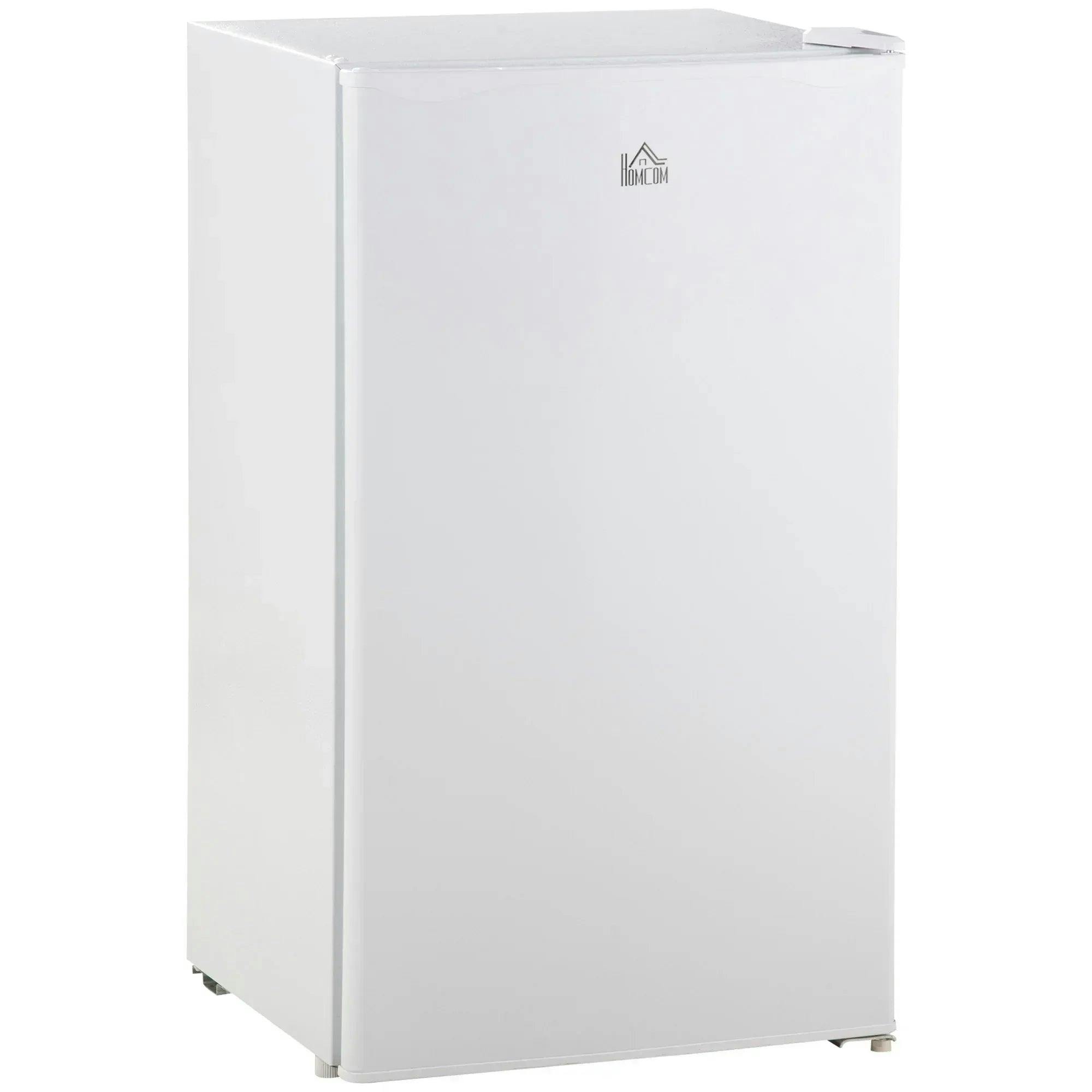 Homcom Unisex White 91 Litre Freestanding Under Counter Fridge With Chiller Box, Wide In 47.5Cm - Image 6