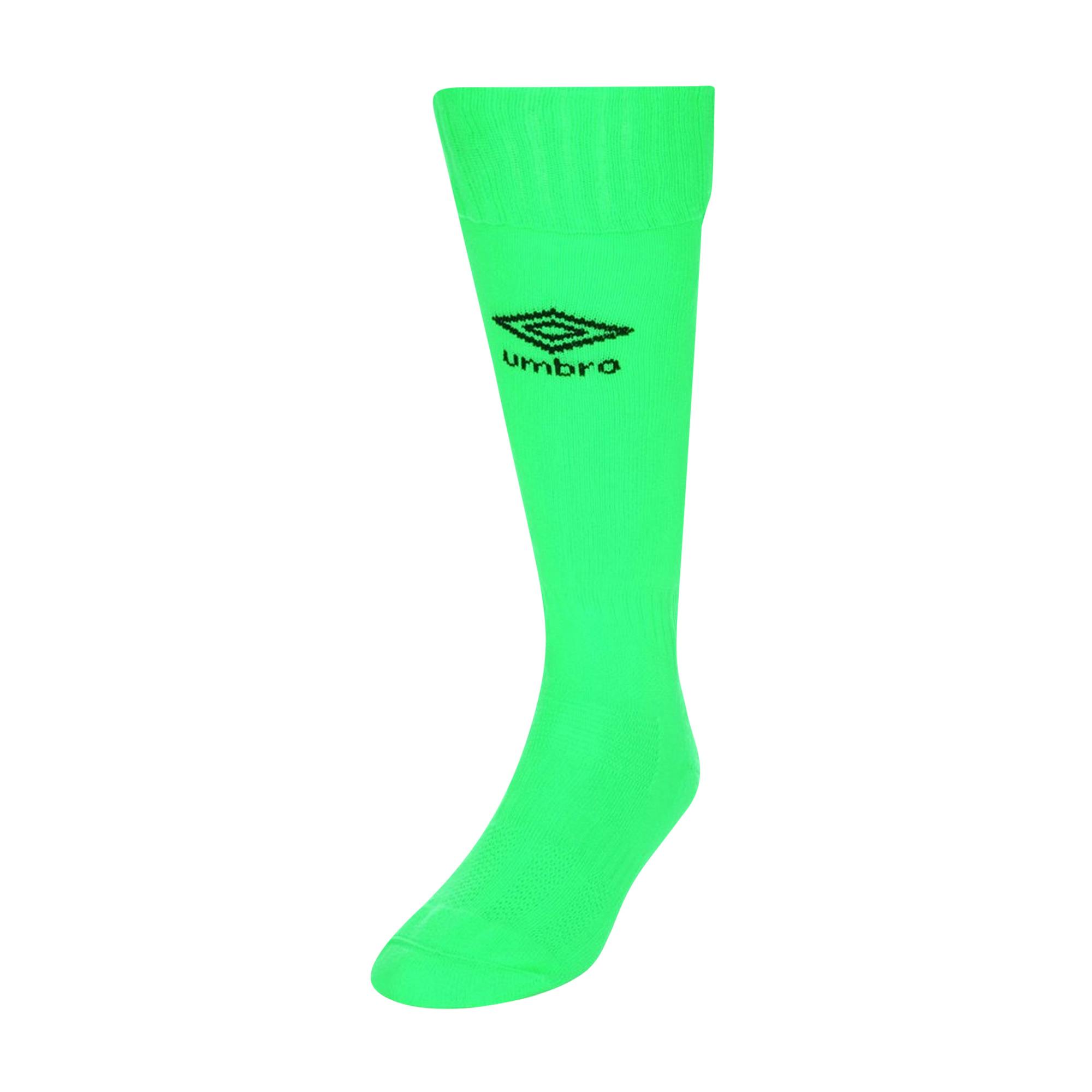 Umbro Men's Green Classico Socks - Gecko - 7 Uk-12 Uk - Gecko - 95% Nylon/5% Elastane