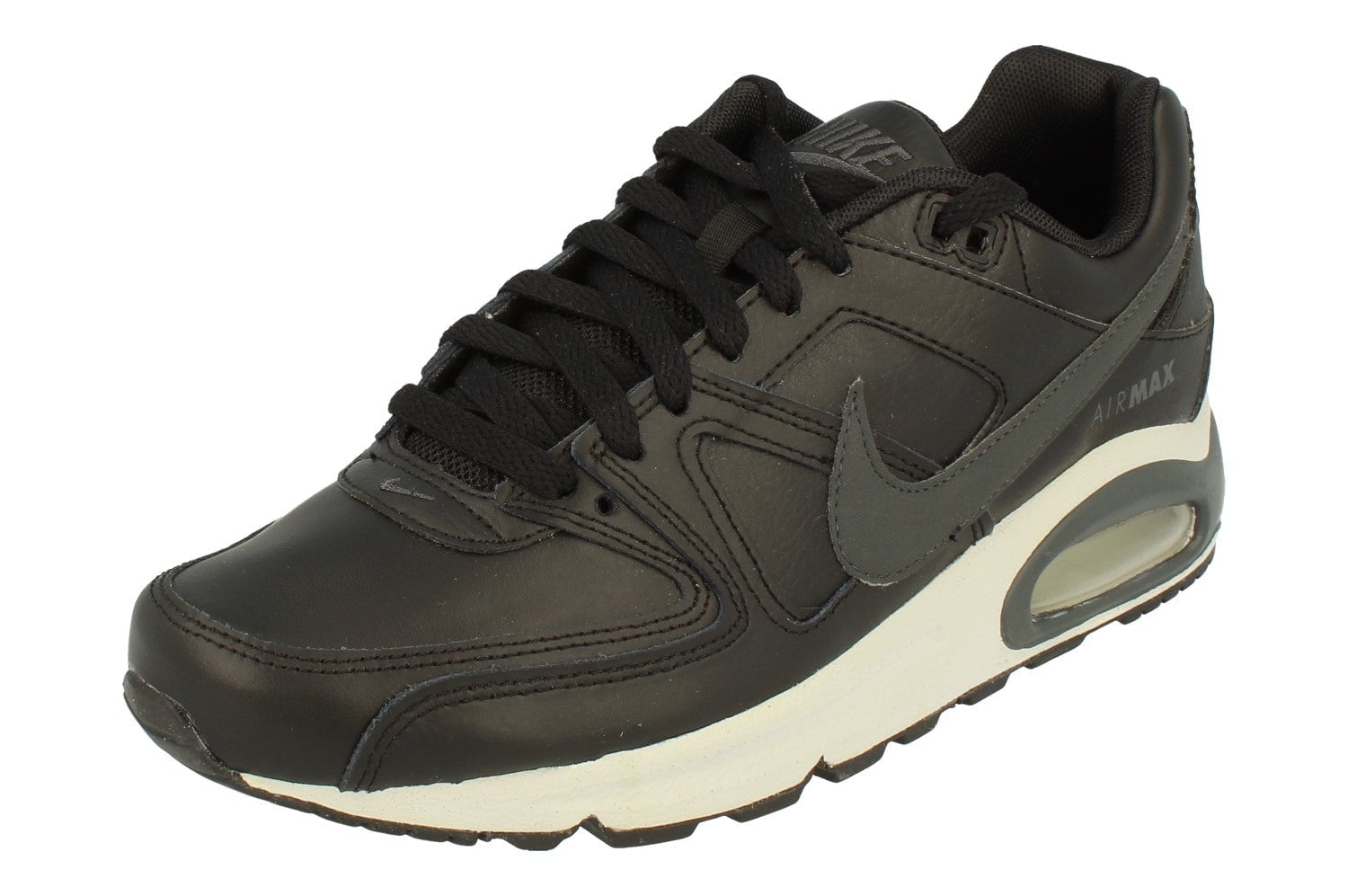 Nike Men's Black/Anthracite/Grey Air Max Command Leather 749760 001 - Uk 11 | Us 12 | Eu 46