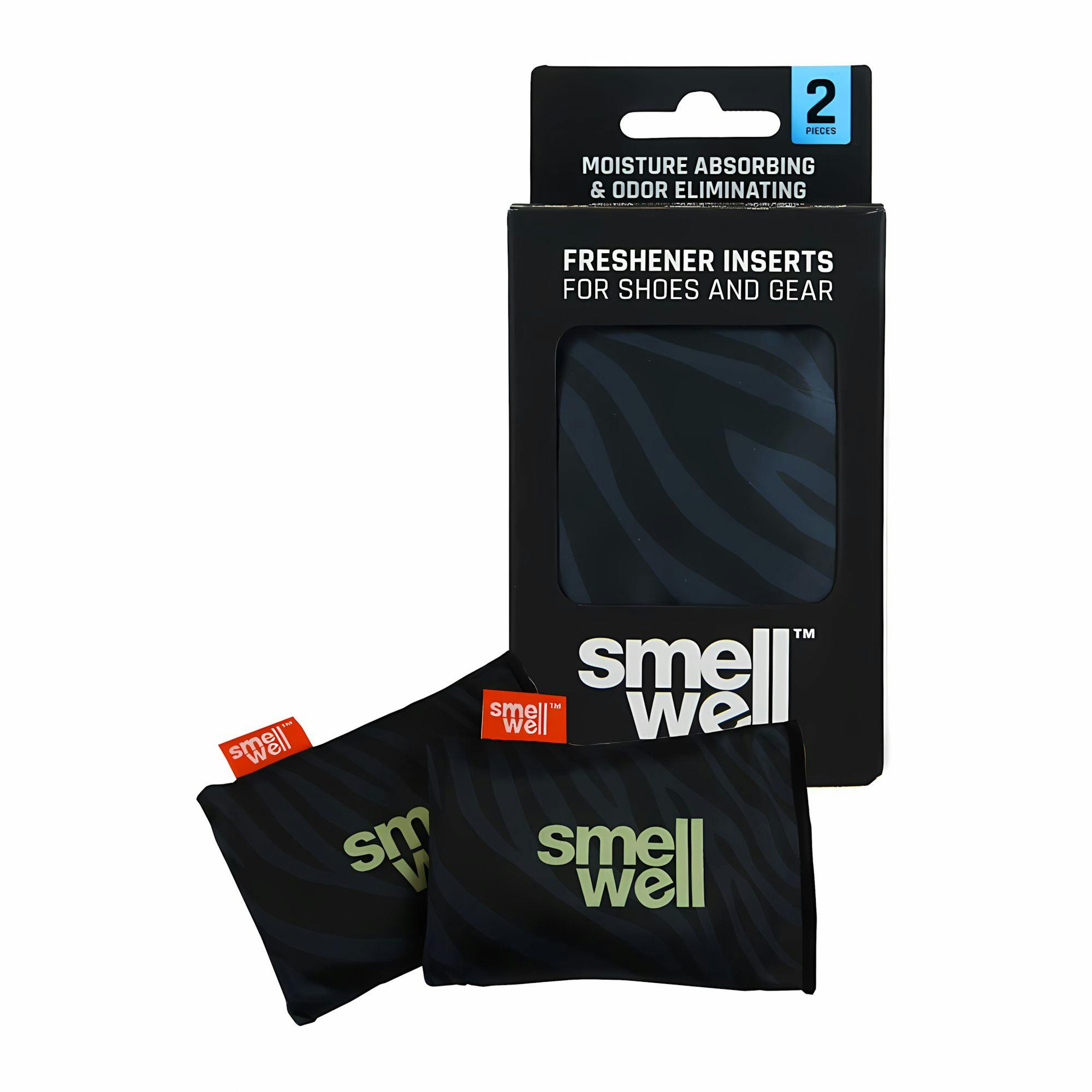 Smellwell Unisex Black Zebra Freshener Inserts Standard - One Sports Warehouse - Image 2