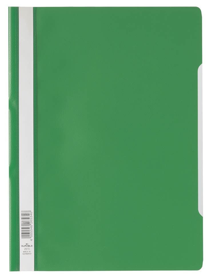 Rackhams Green Clear View Project Folder Document Report File | 25 Pack | A4