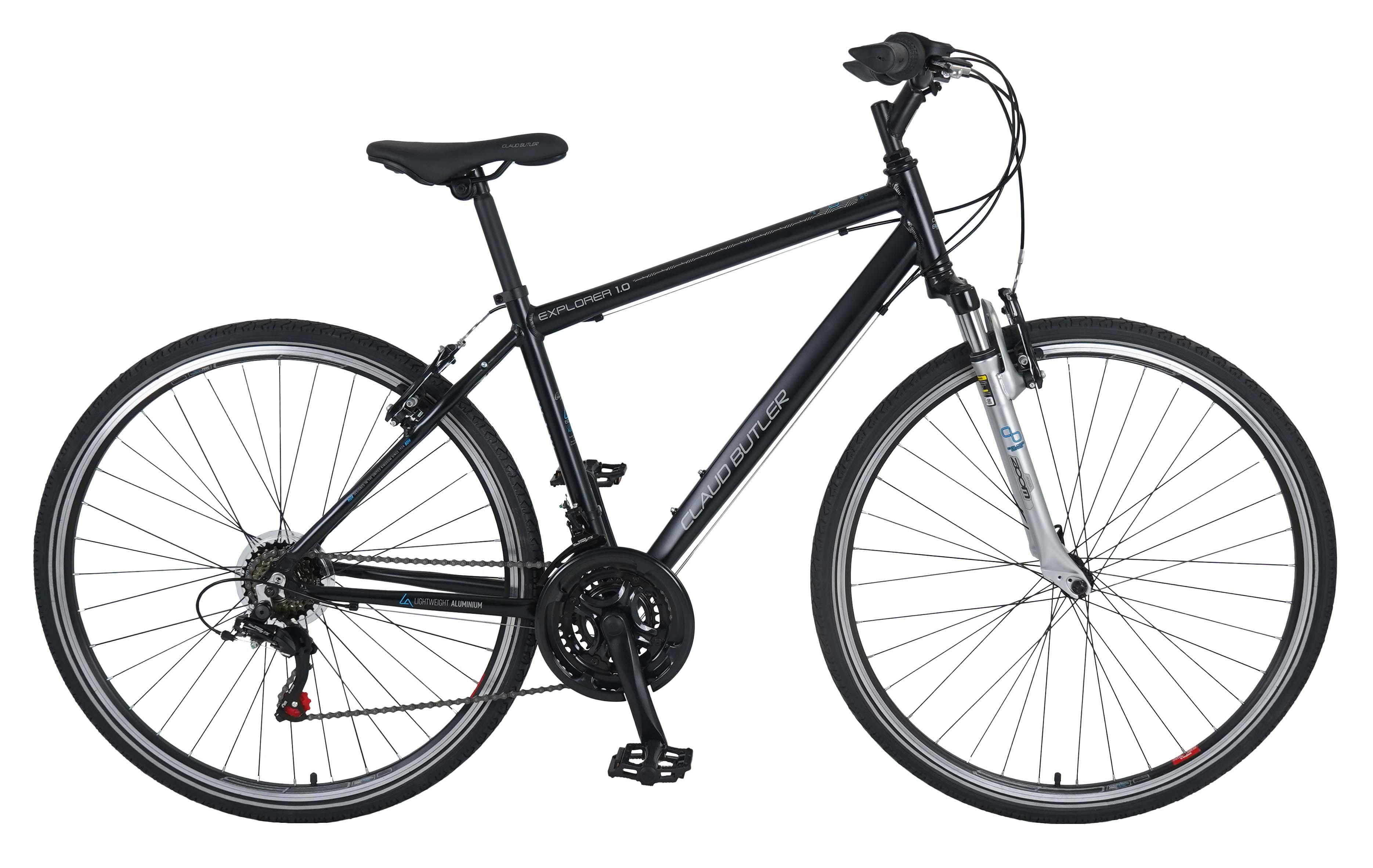 Claud Butler Explorer 1.0 Hybrid Bike - Hybrid Bike - 22Cm