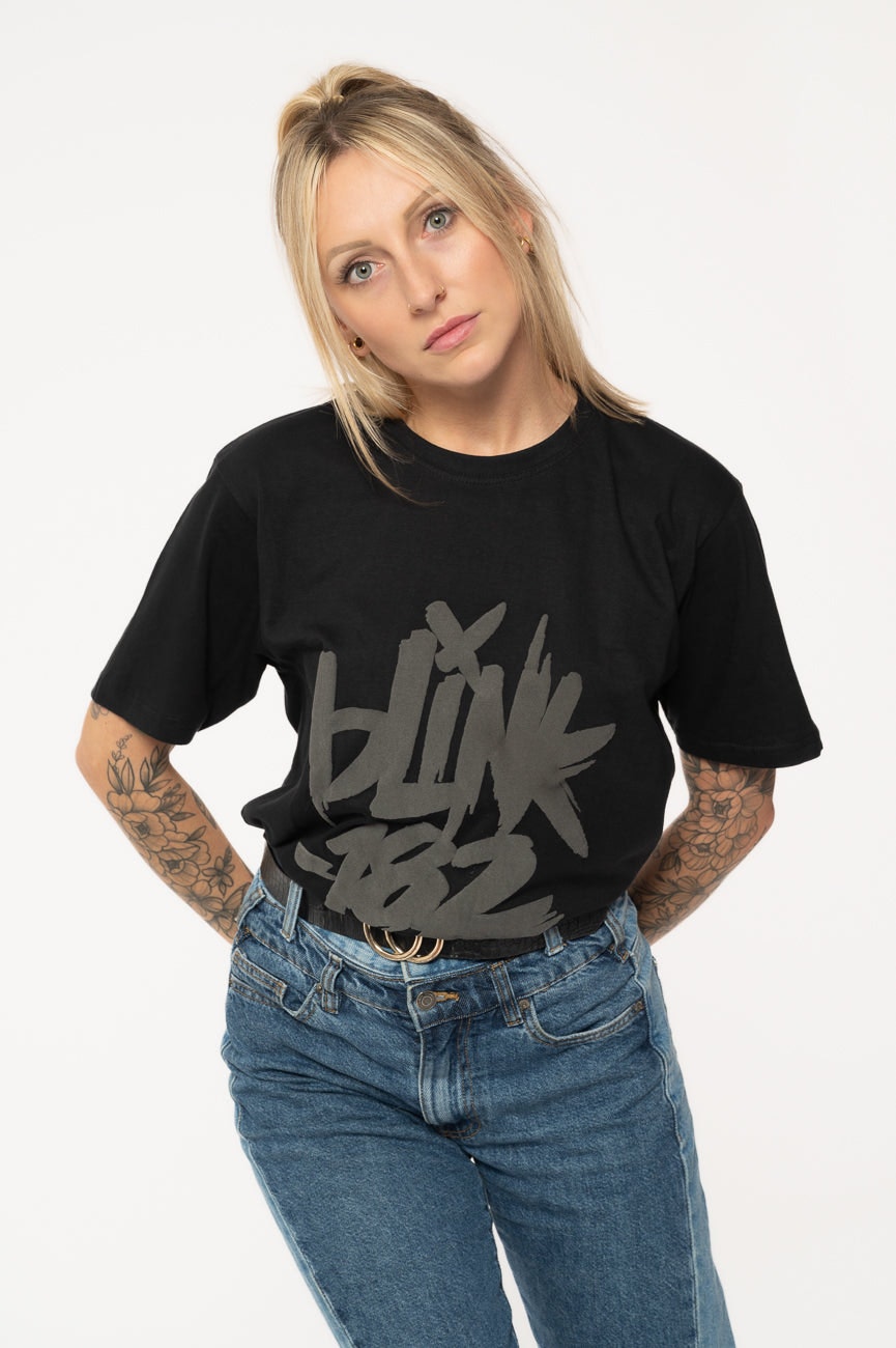 Paradiso Clothing Unisex Black Paradiso Blink-182 Neon Hi-Build T Shirt - Xxl