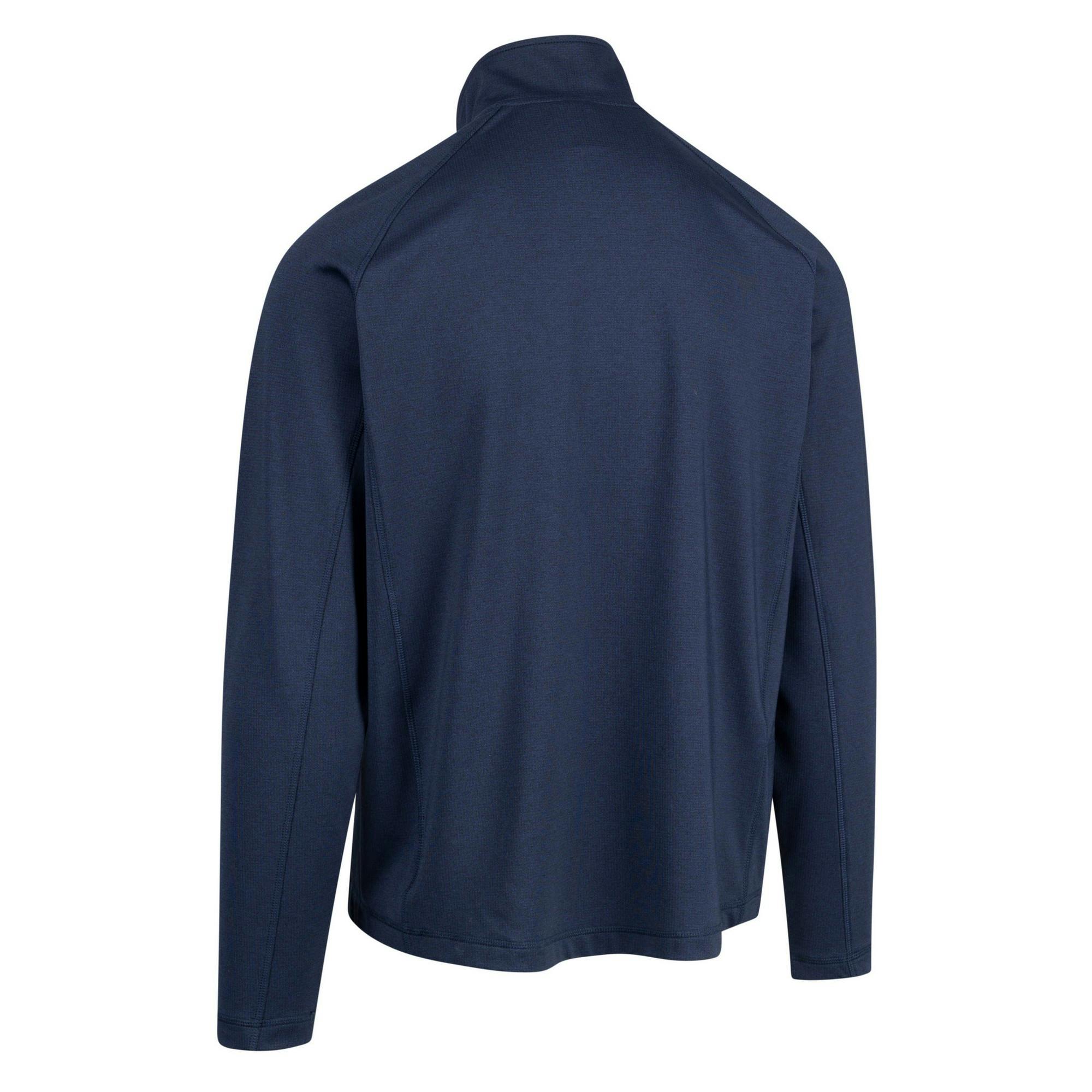 Trespass Mens Gleeson DLX Marl Top (Navy Marl) - Size Medium - Image 3