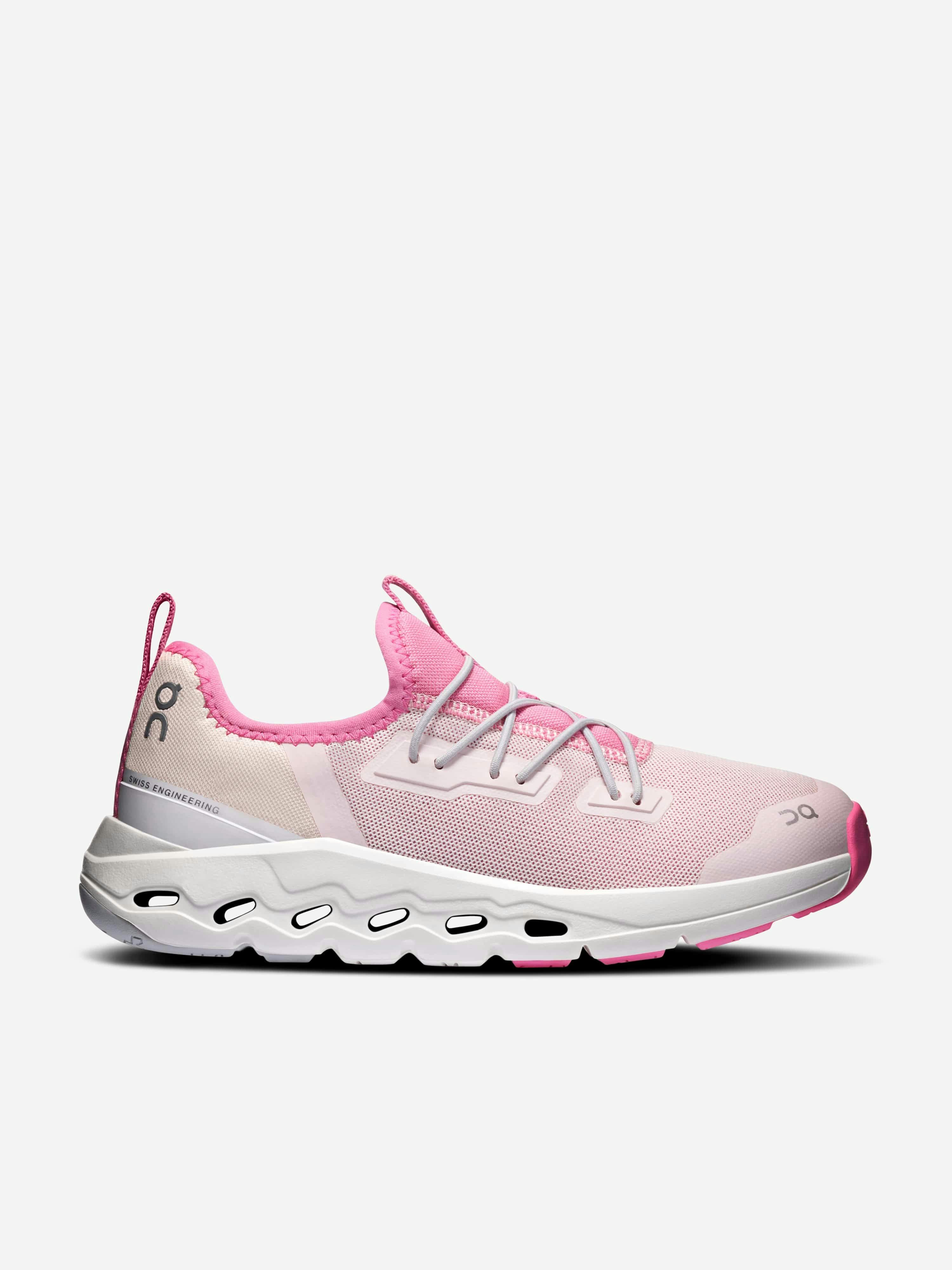On Running Girls Pink Cloudleap Trainers In - Eu 34 Uk 2 Us 2.5