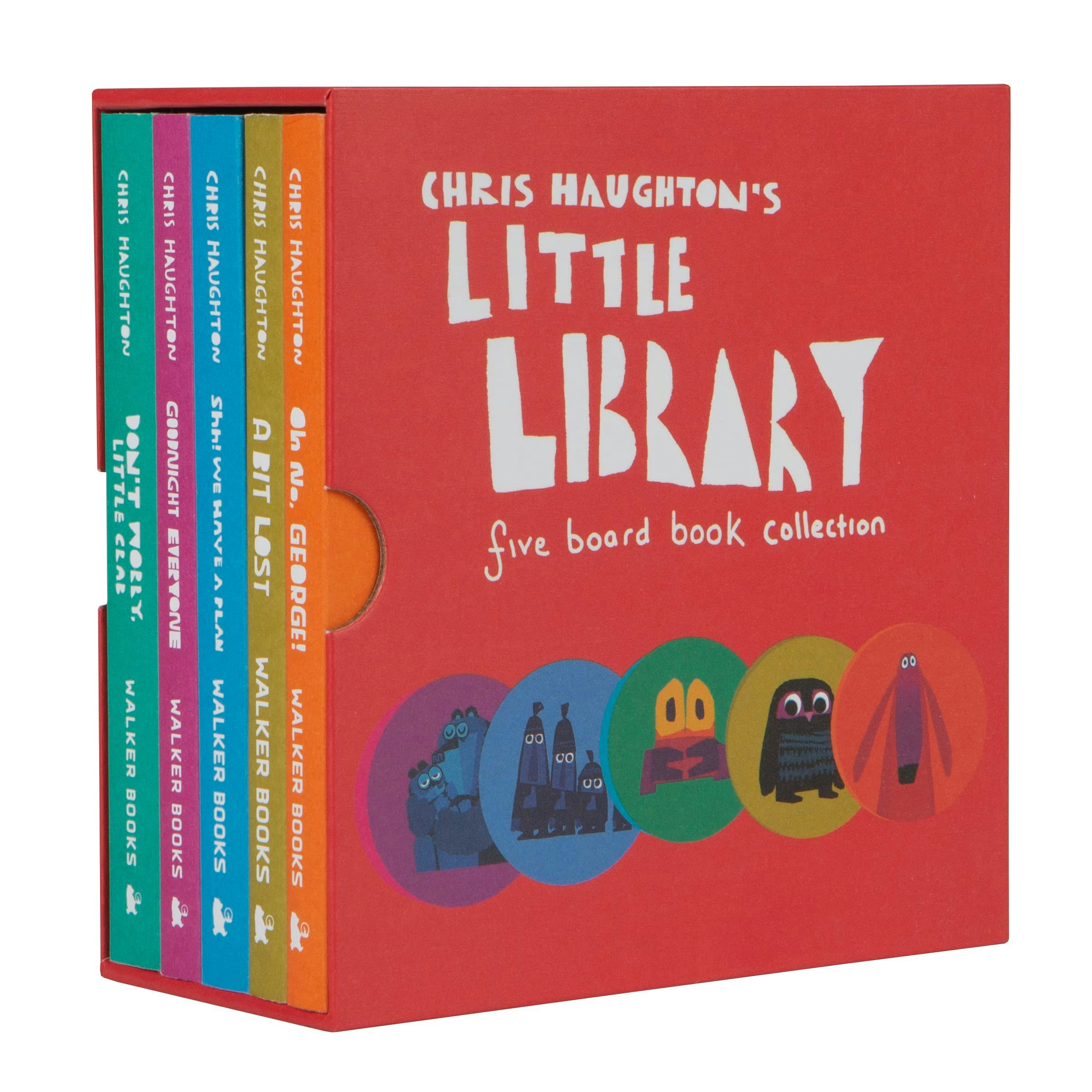 Walker Books Chris Haughtons Little Library 5 Board Book Set