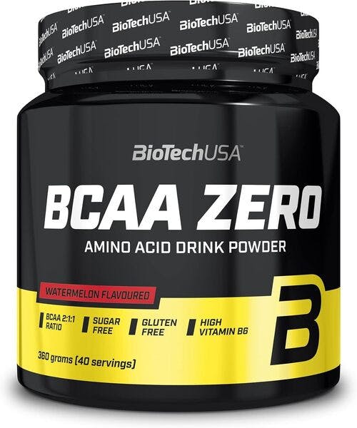 Biotechusa | Bcaa Zero Amino Acid Glutamine Vitamin B6 Watermelon Flavour | 360G - Image 3