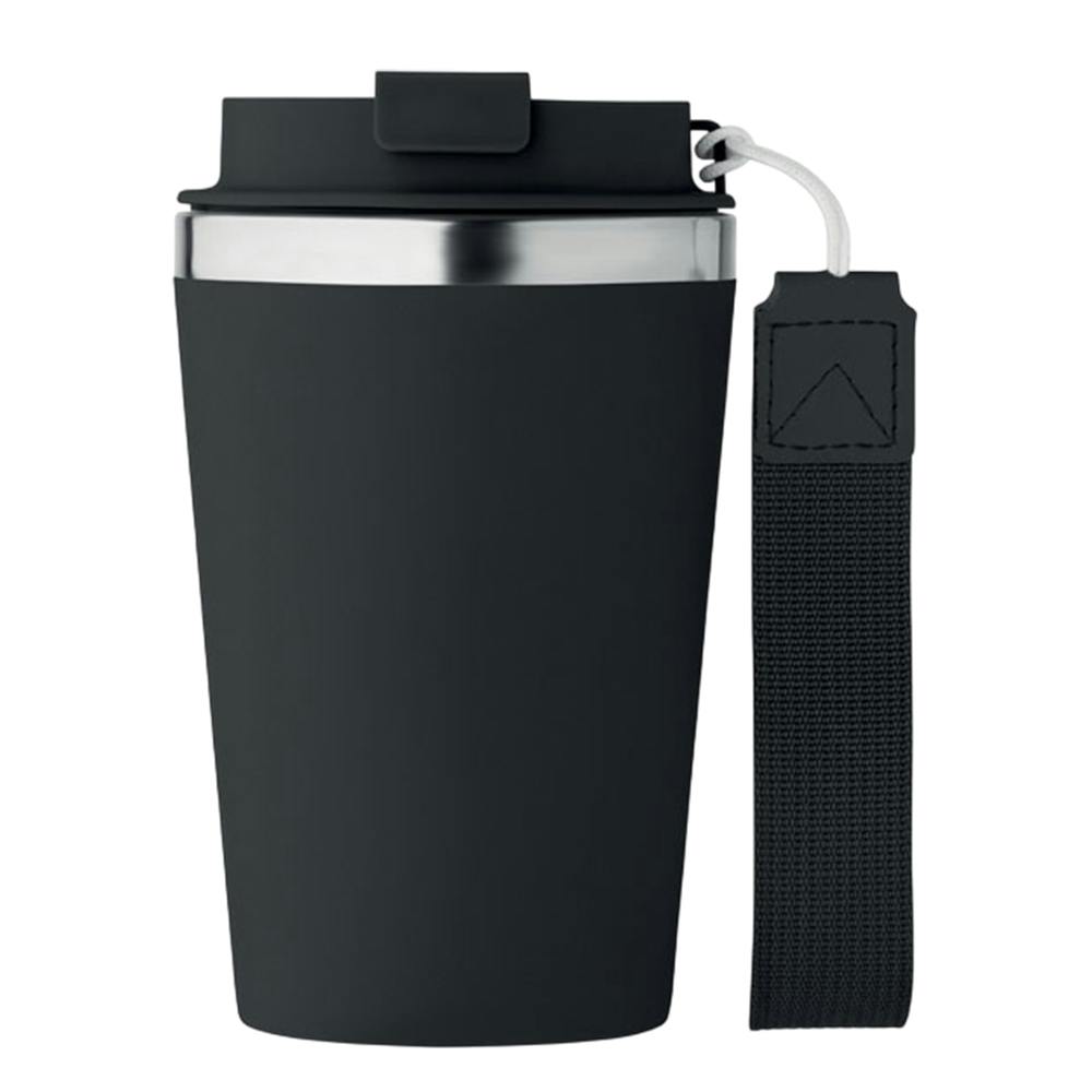 Rackhams Black Topaz Double Wall 350Ml Tumbler - One Size - 100% Mixed